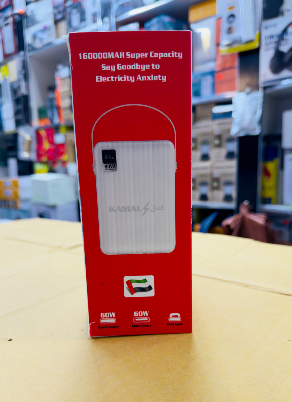 Kamal Brand Pd 60W Super Fast 160K Mah Power Bank