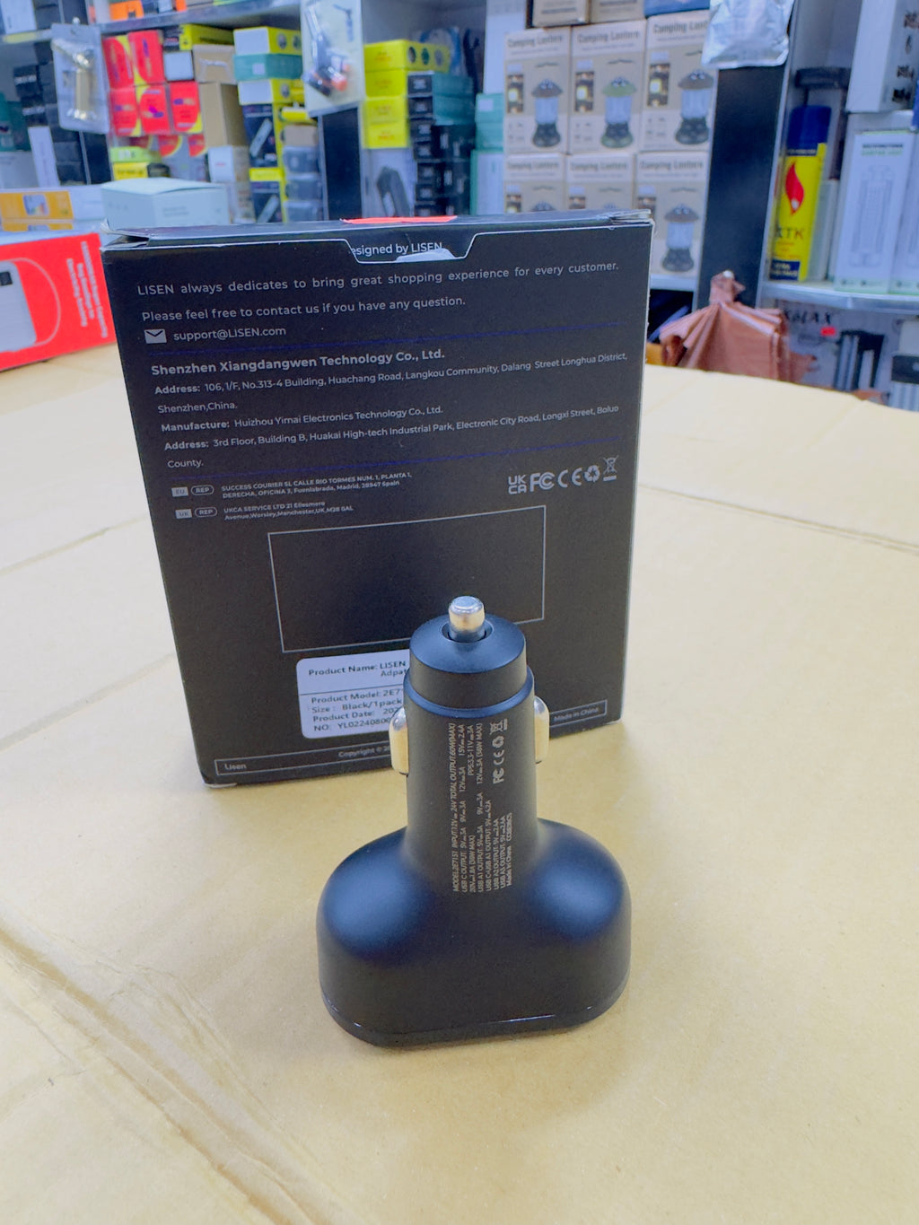 Lisen Super Fast Mobile Car Charger