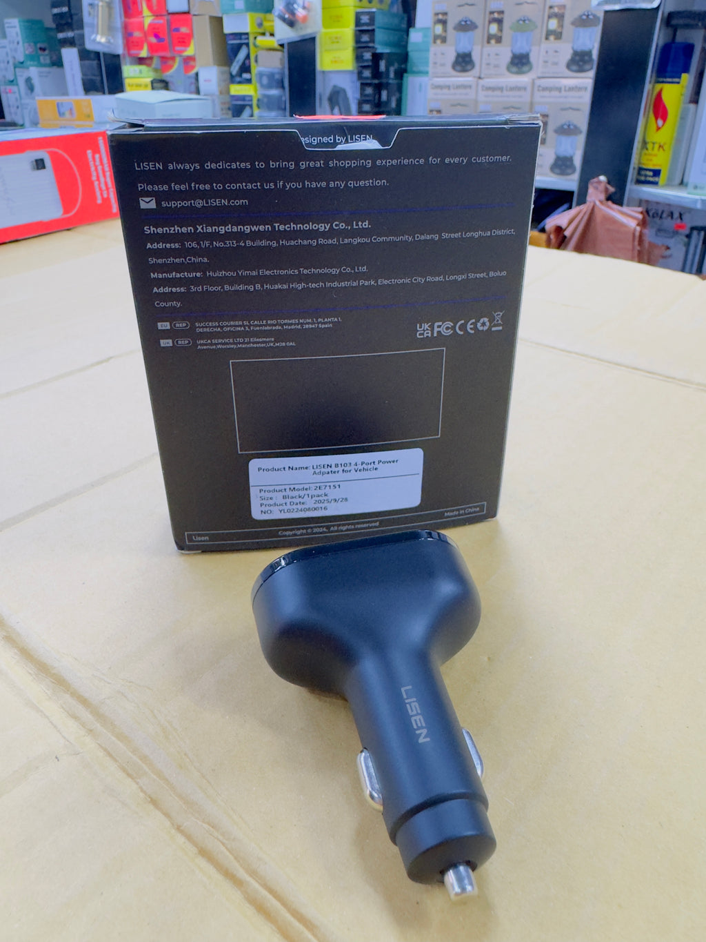 Lisen Super Fast Mobile Car Charger