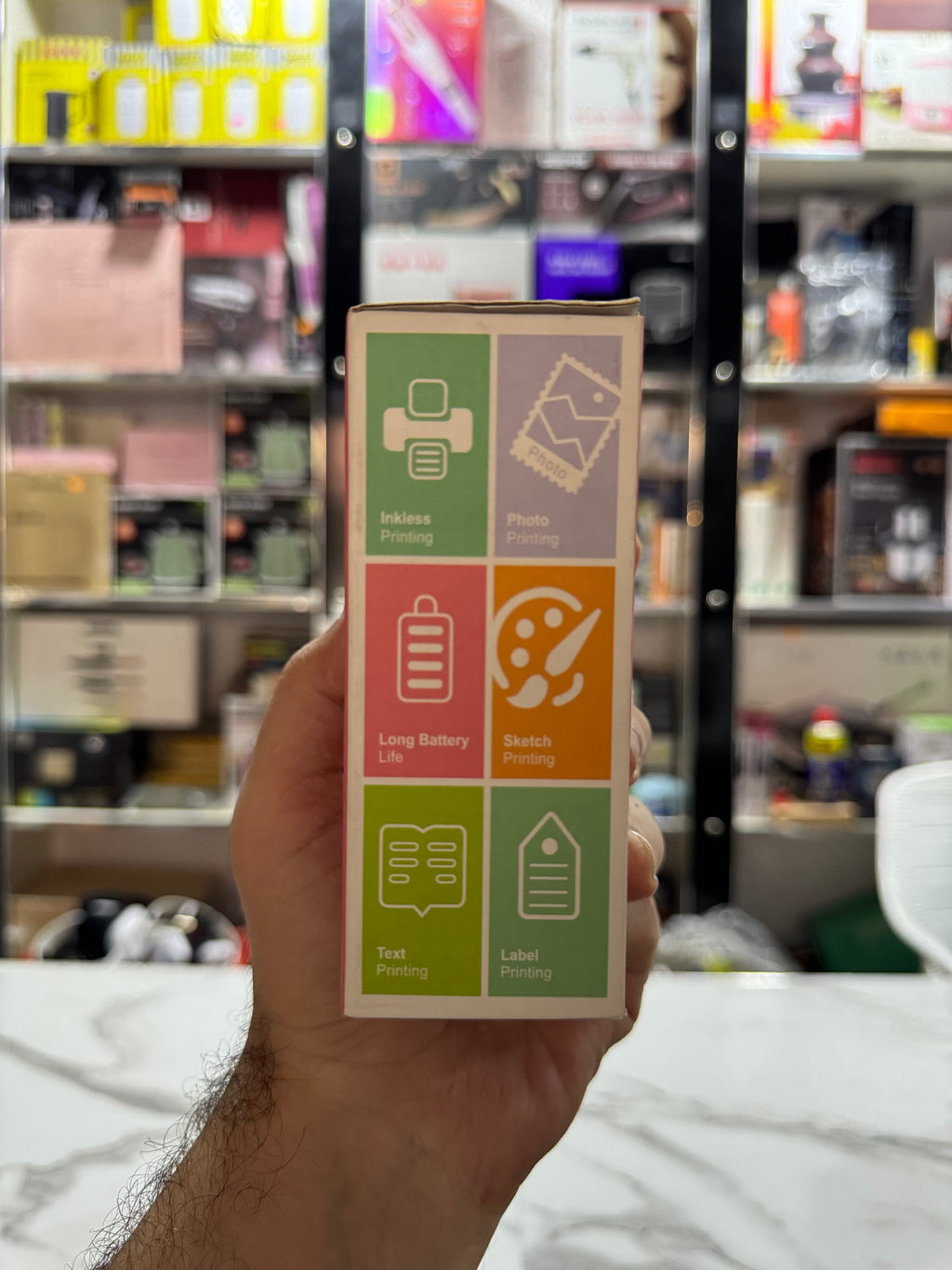 Mini Ink-Less Chargeable Printer