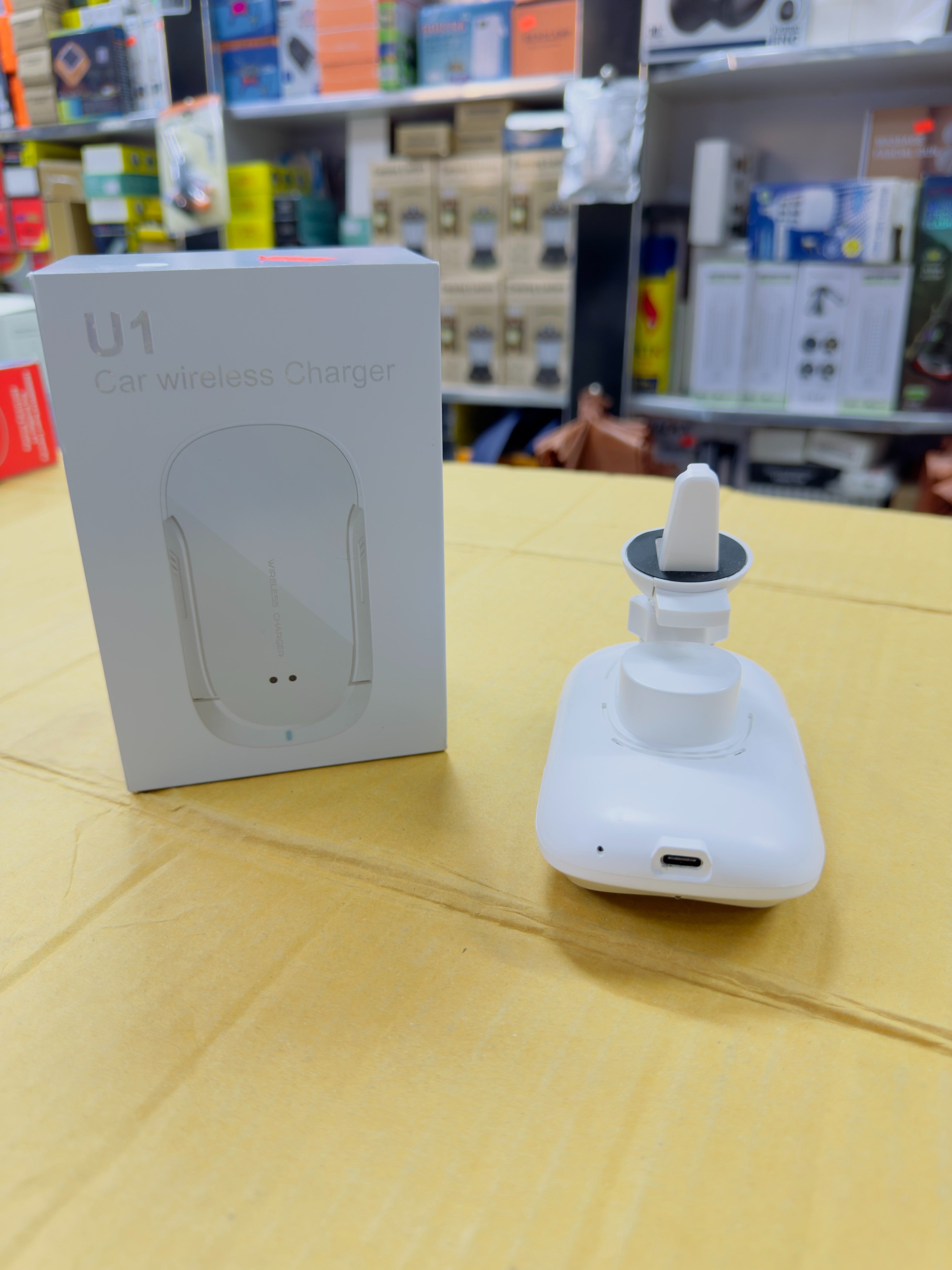 U1 Car Wireless Charger and Mobile Holder