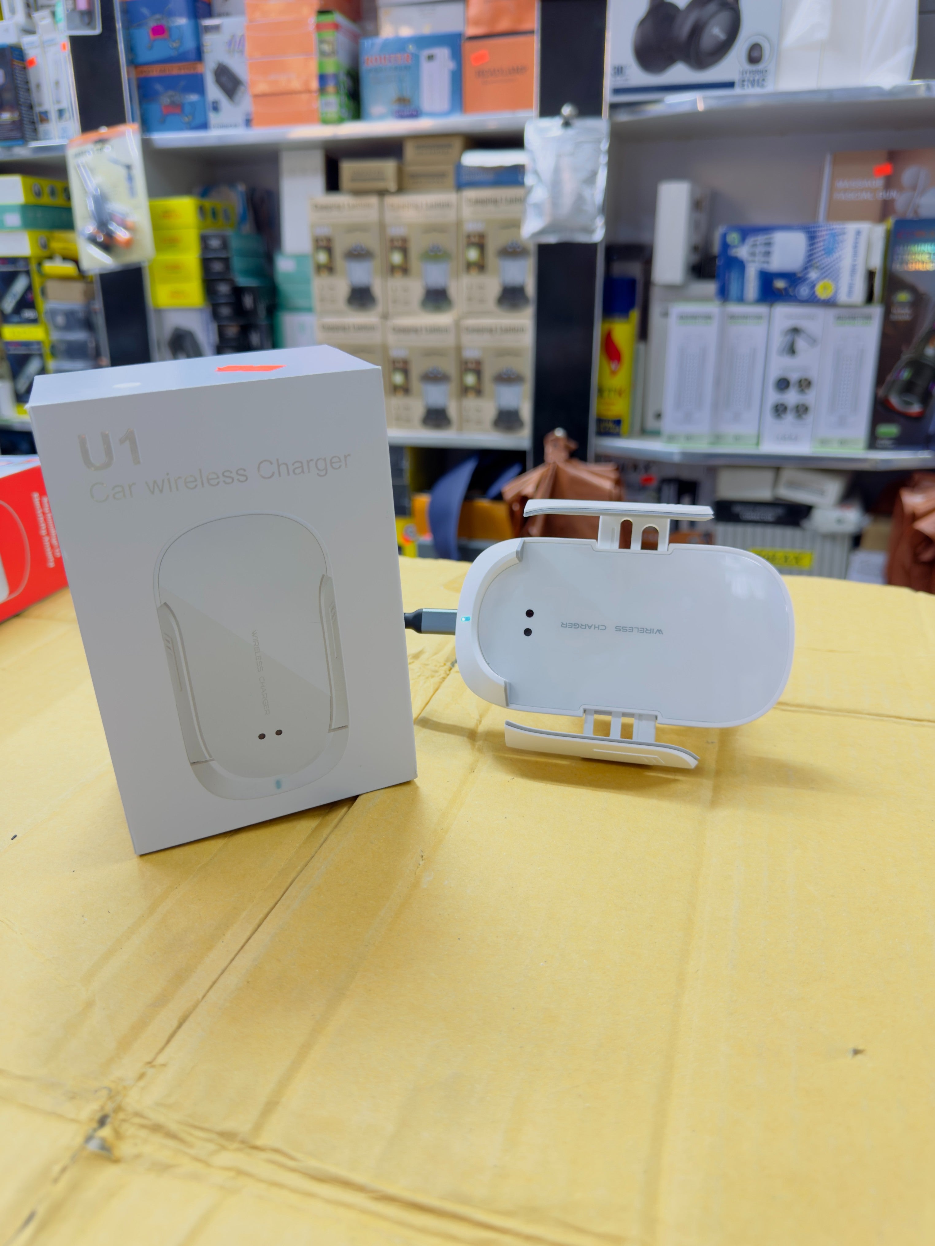 U1 Car Wireless Charger and Mobile Holder