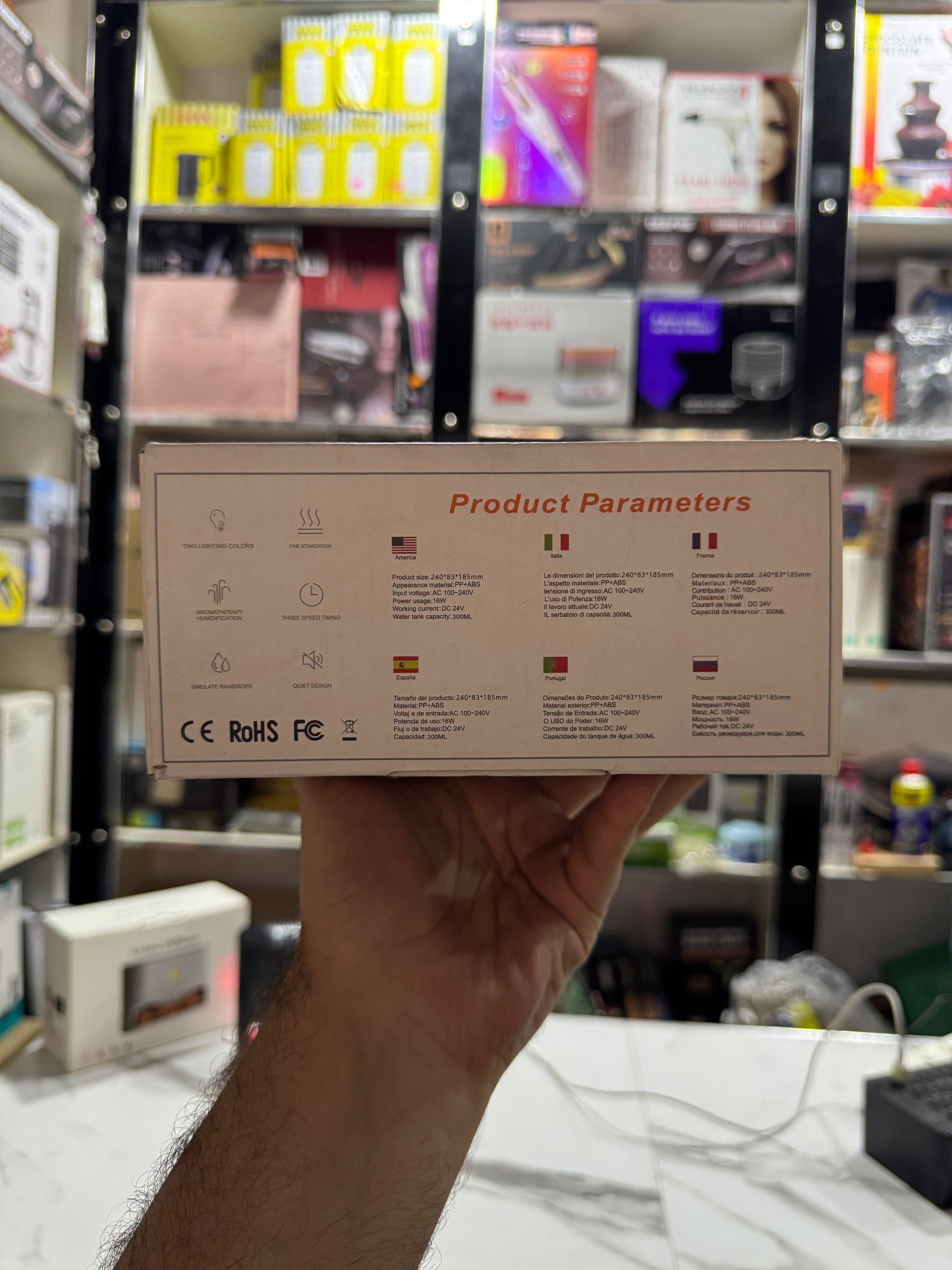 Water Droplets Humidifier