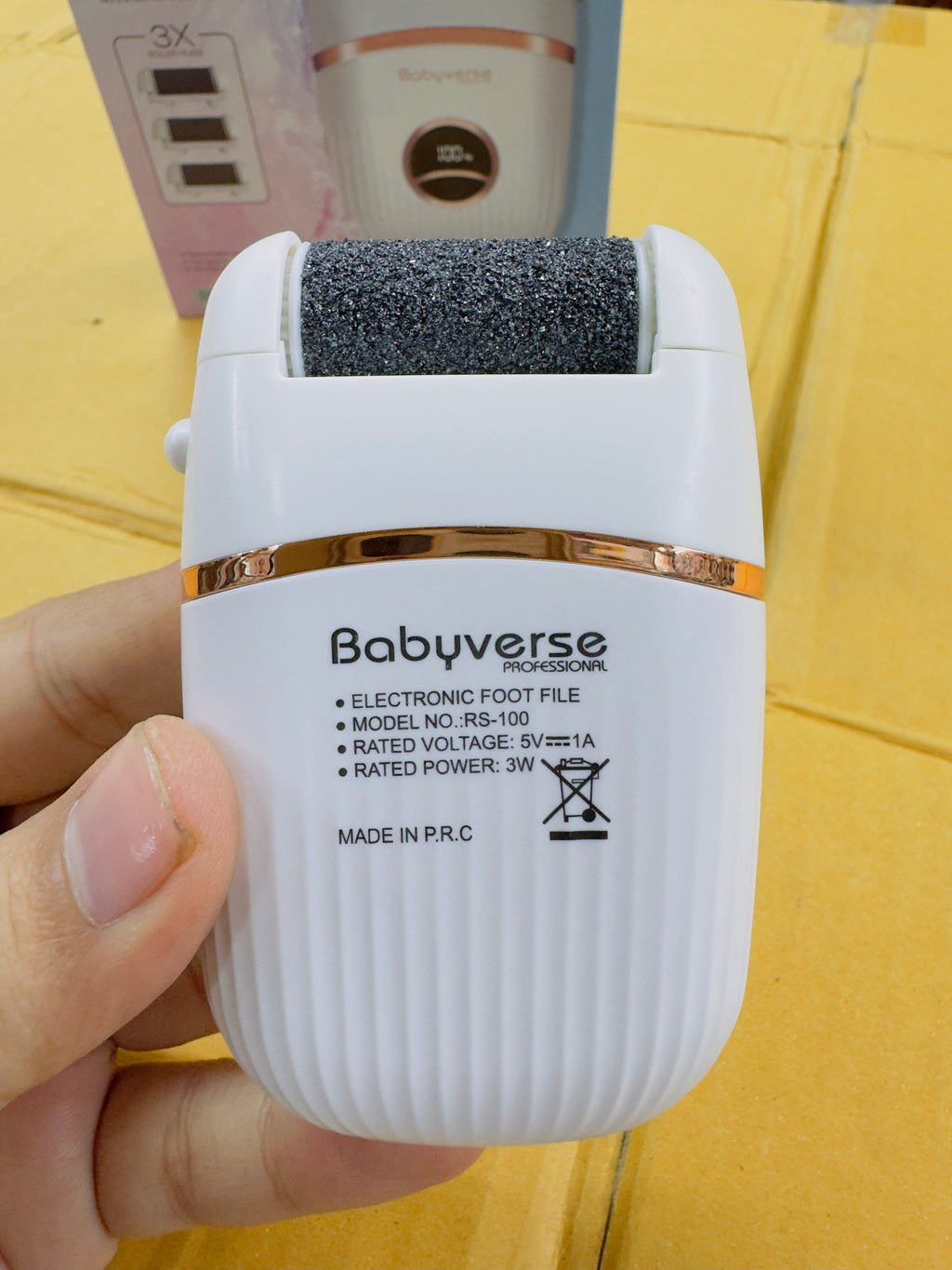 Baby Verse Professional Foot Filer RS-100