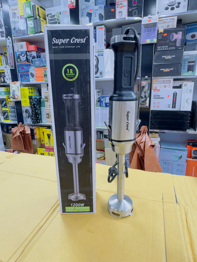 Super Crest 1200W Heavy Hand Blender SCT-7027