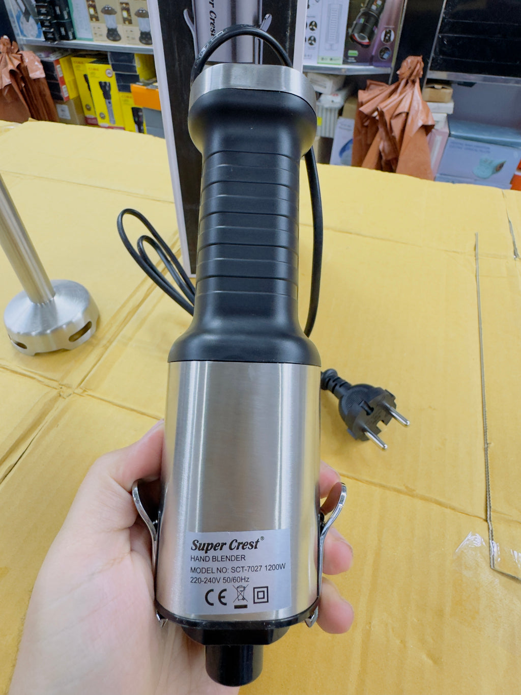 Super Crest 1200W Heavy Hand Blender SCT-7027