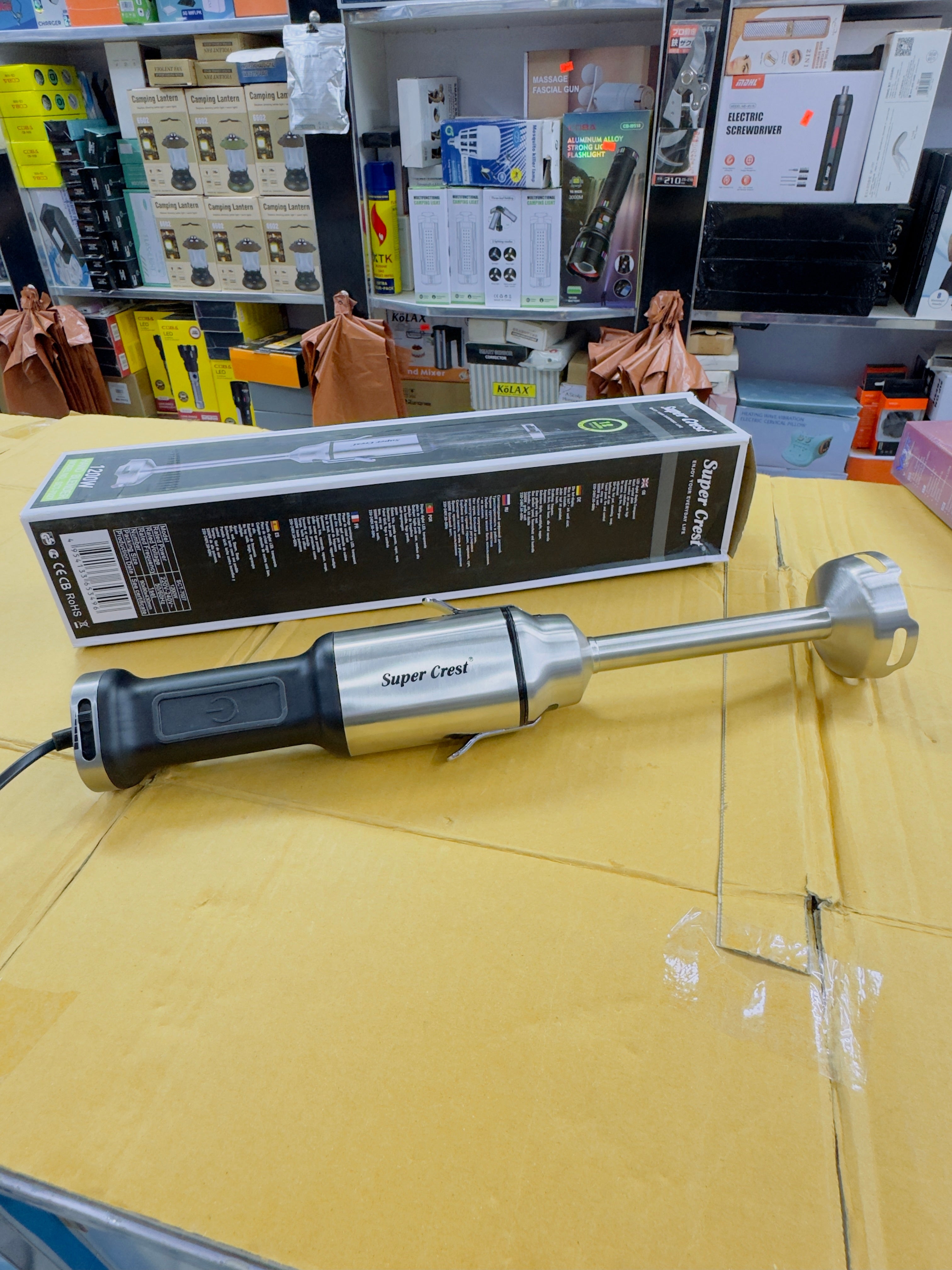 Super Crest 1200W Heavy Hand Blender SCT-7027