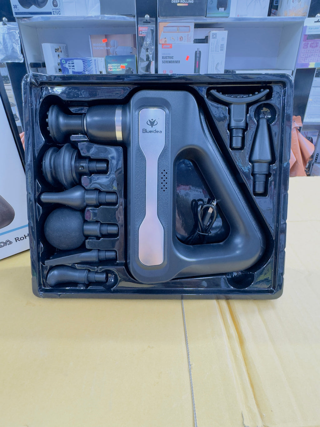 Blueidea 8 Heads Body Gun Massager