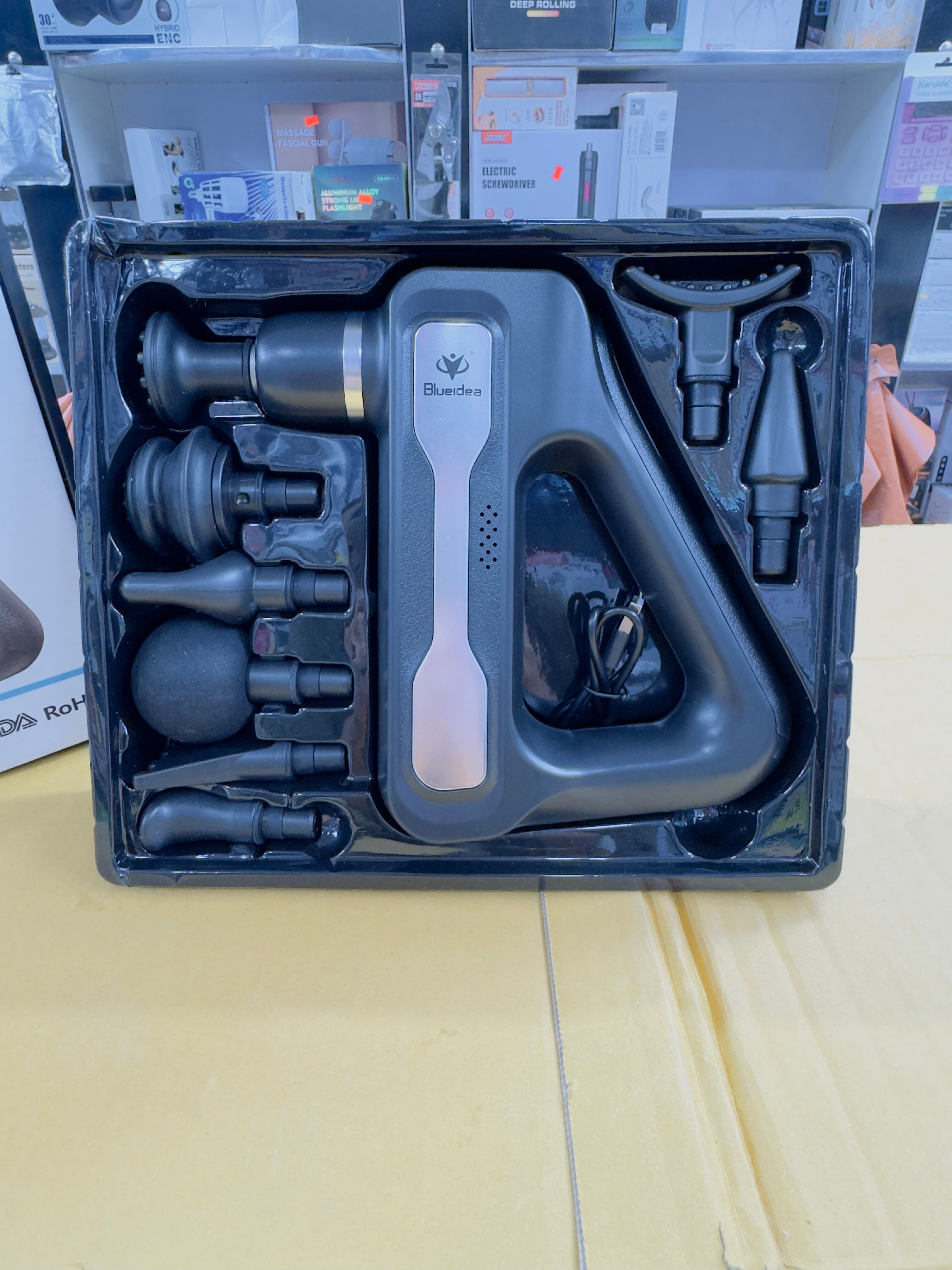 Blueidea 8 Heads Body Gun Massager