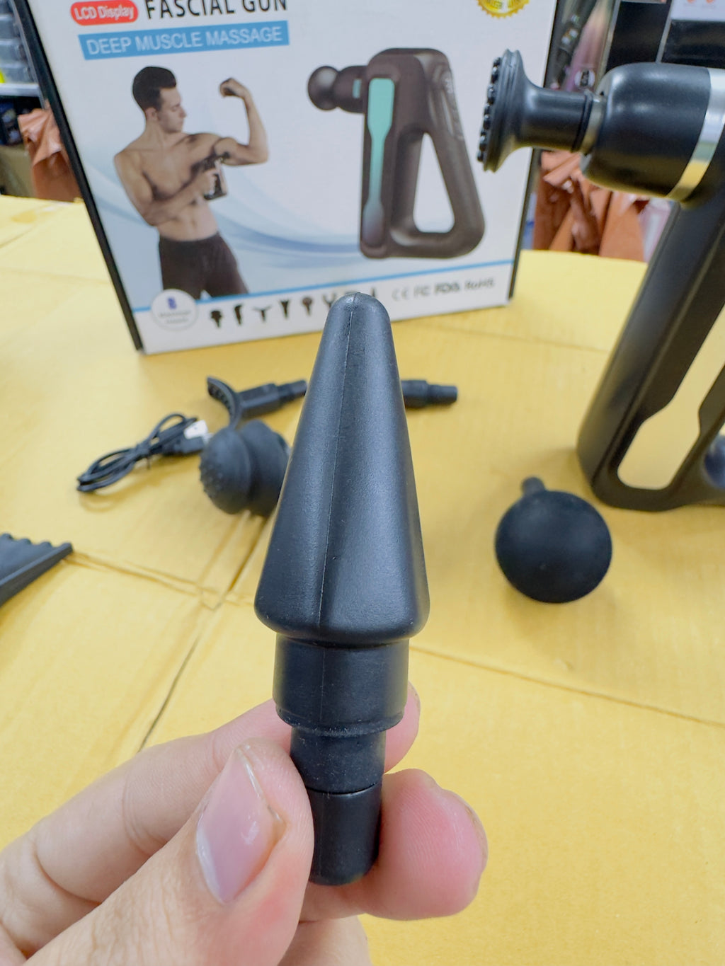 Blueidea 8 Heads Body Gun Massager