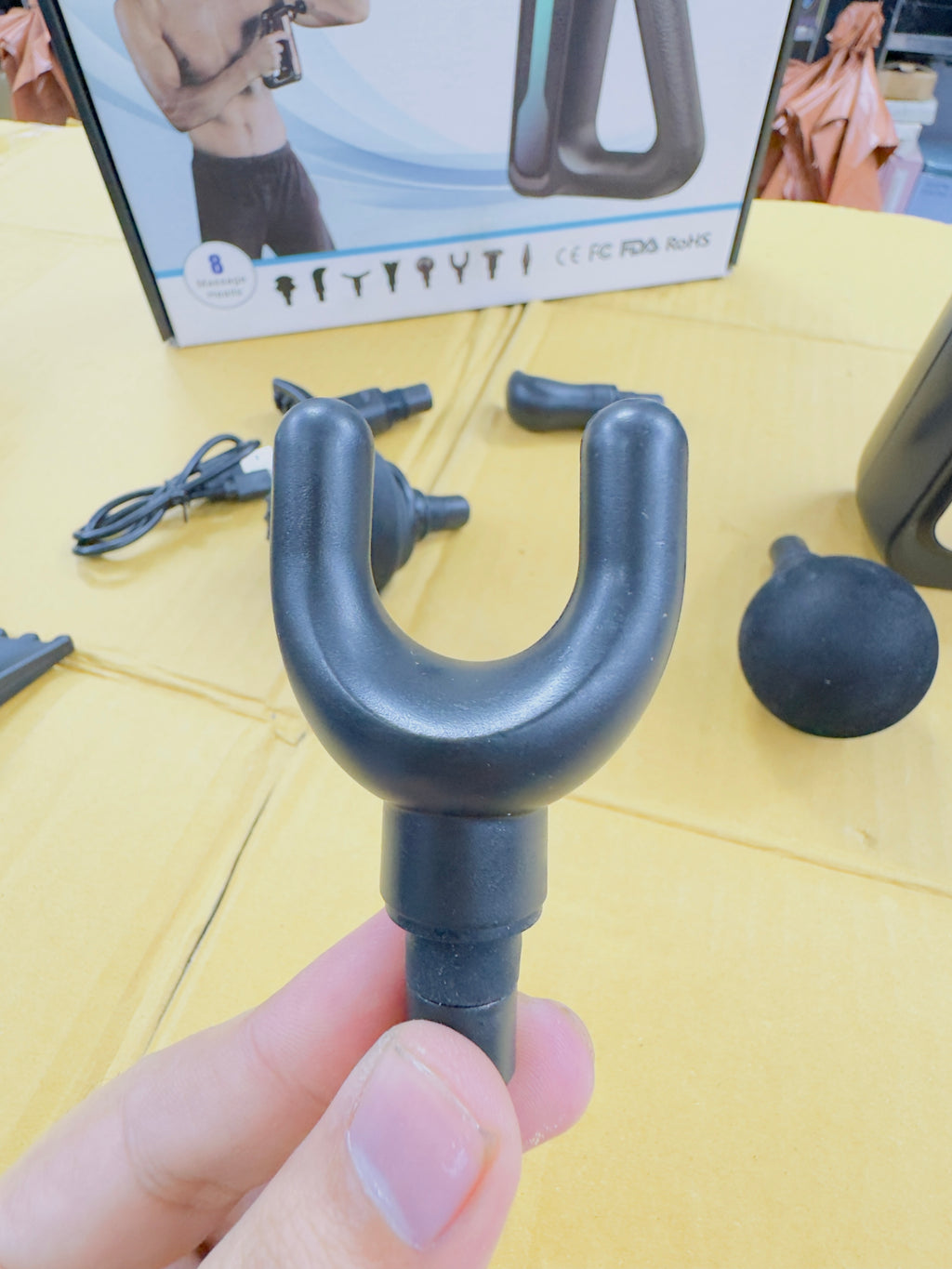 Blueidea 8 Heads Body Gun Massager