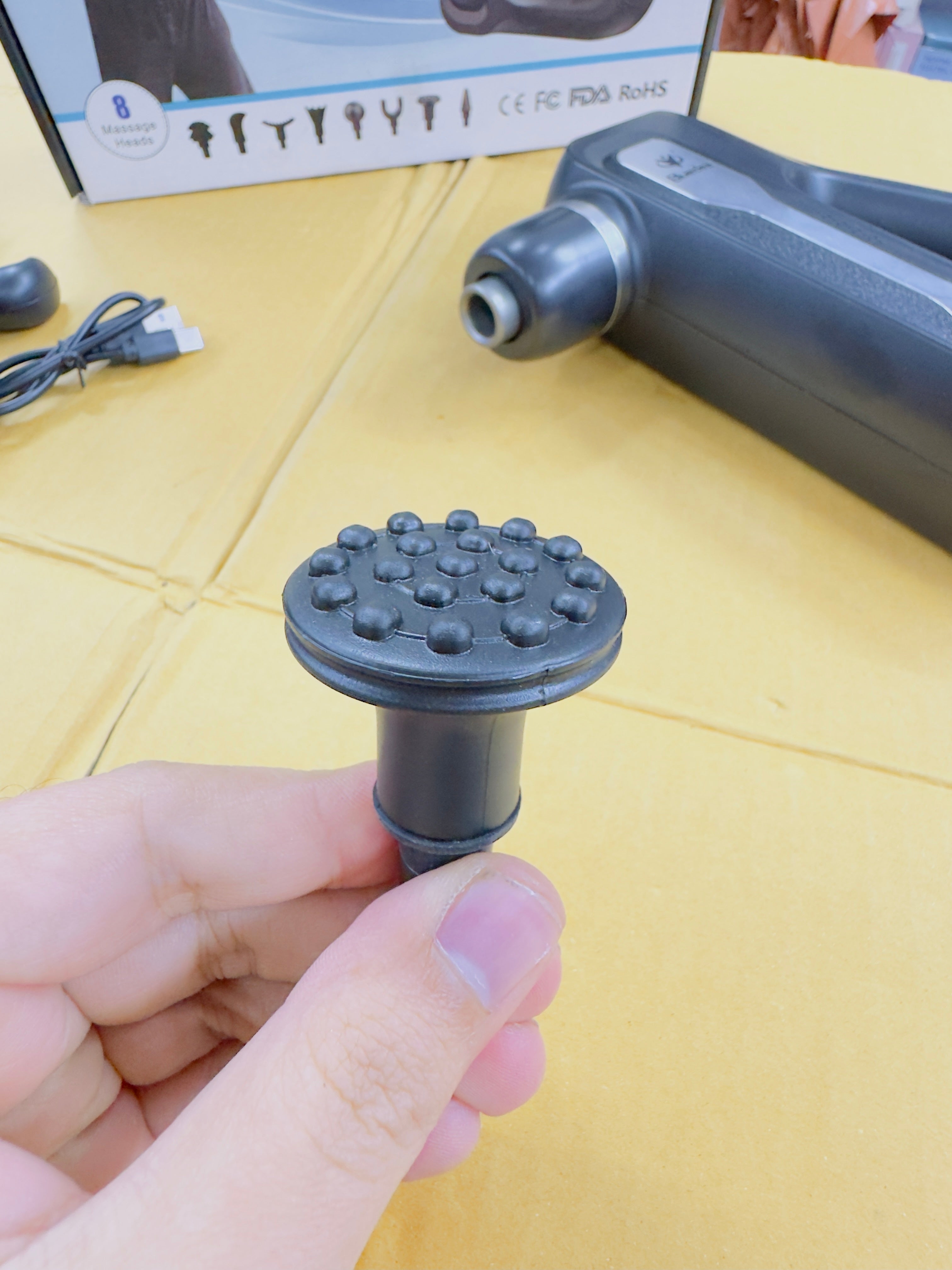 Blueidea 8 Heads Body Gun Massager