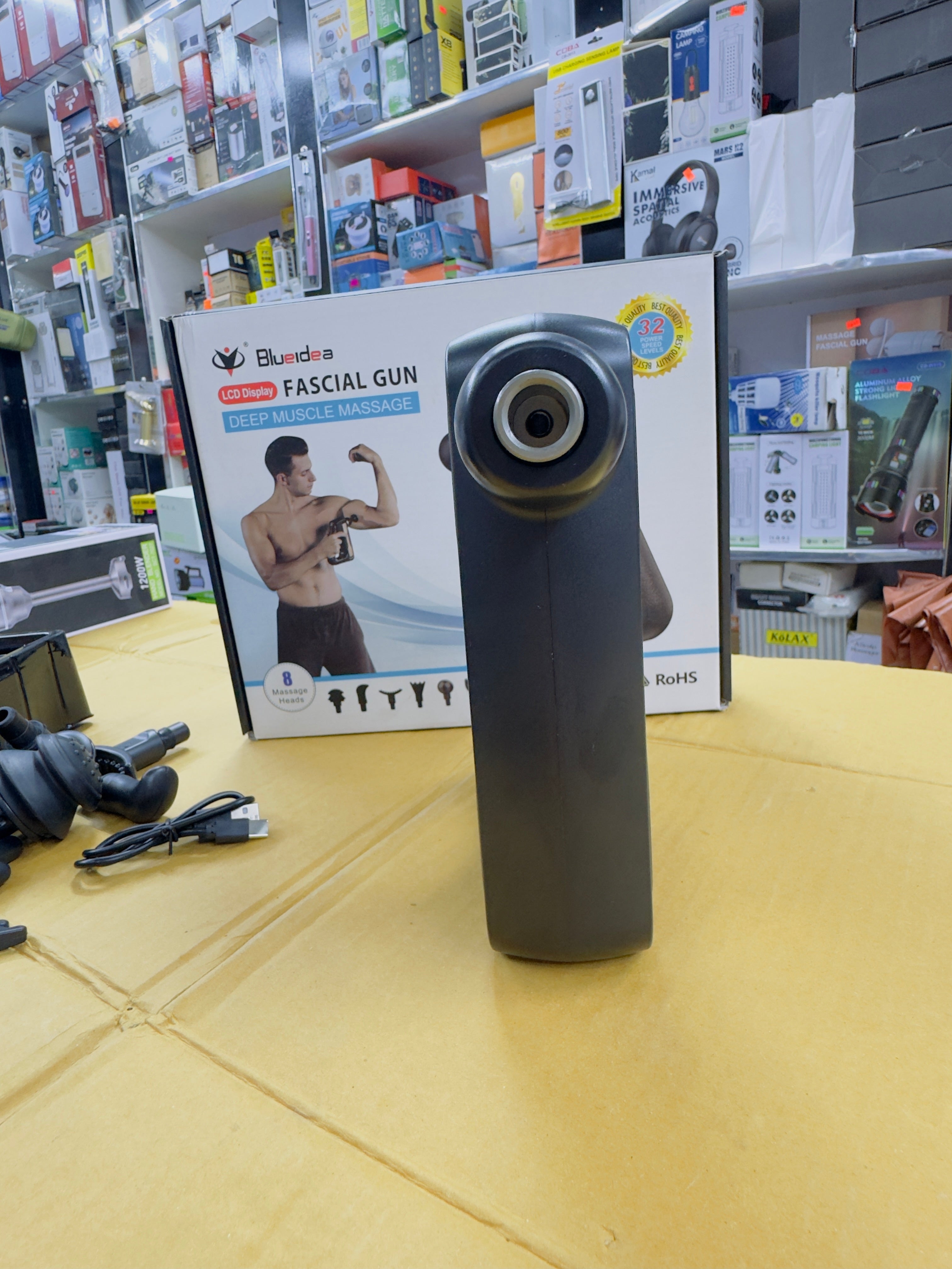 Blueidea 8 Heads Body Gun Massager