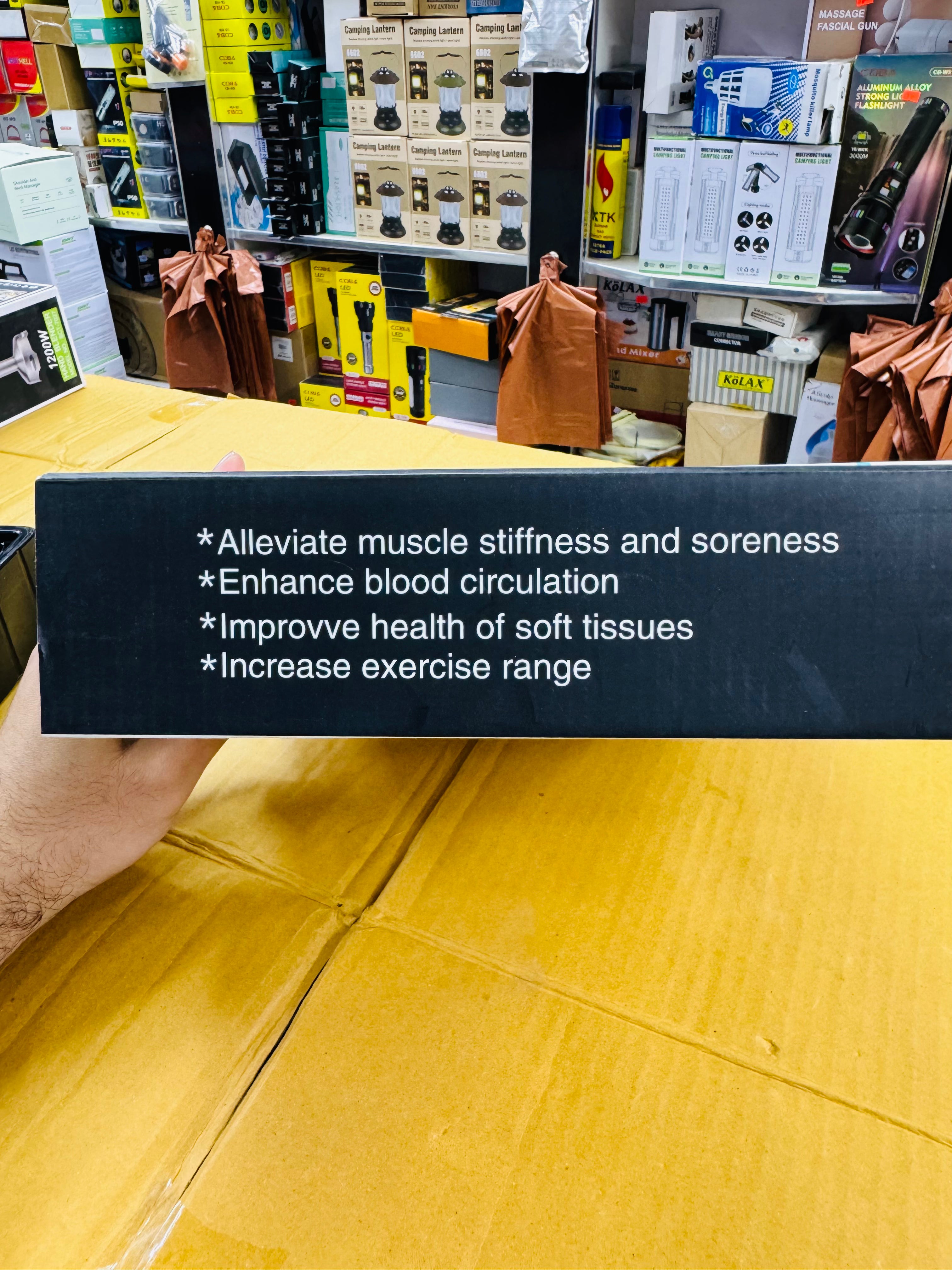 Blueidea 8 Heads Body Gun Massager