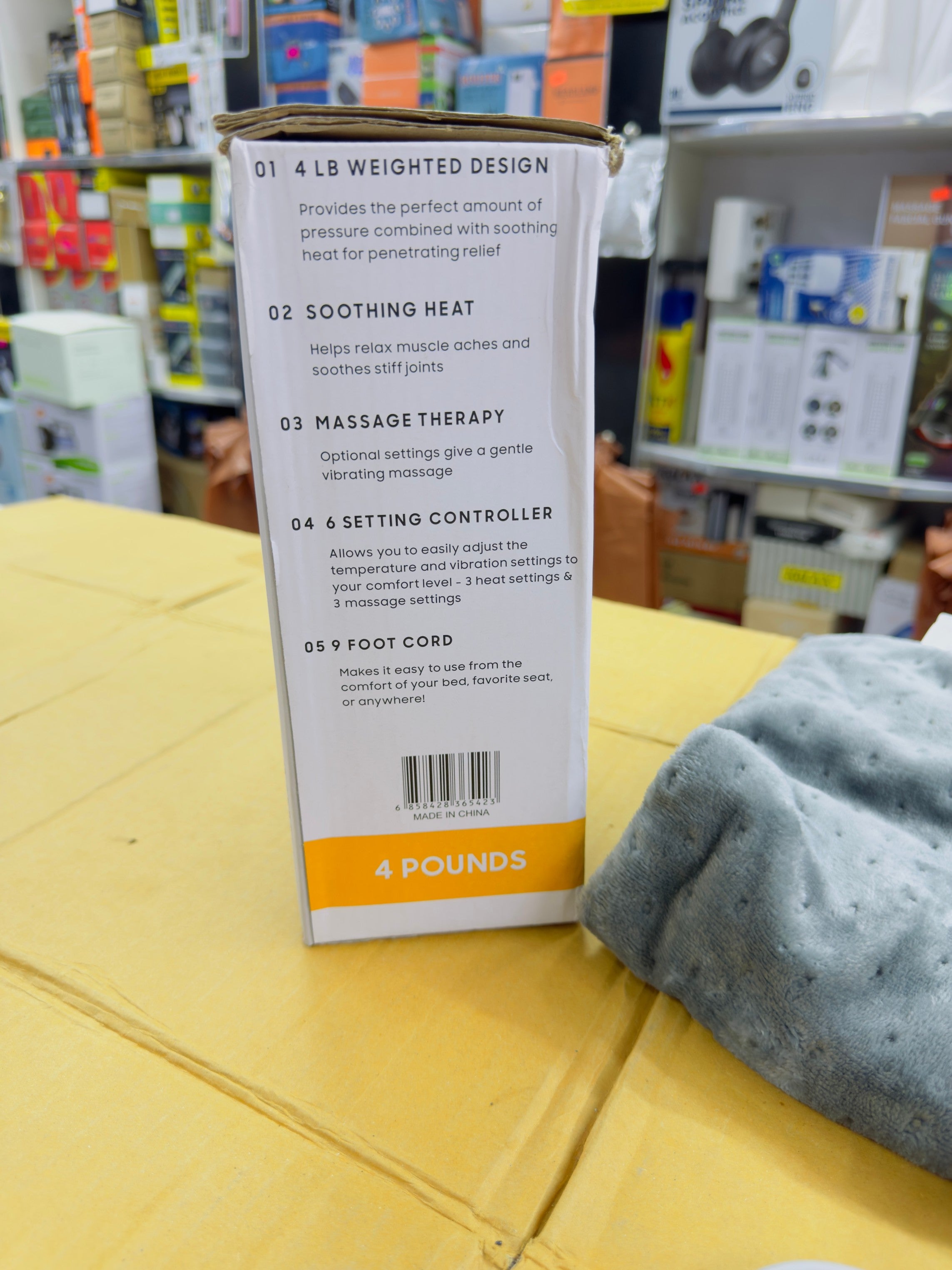 Massaging Weighted Heating Pad