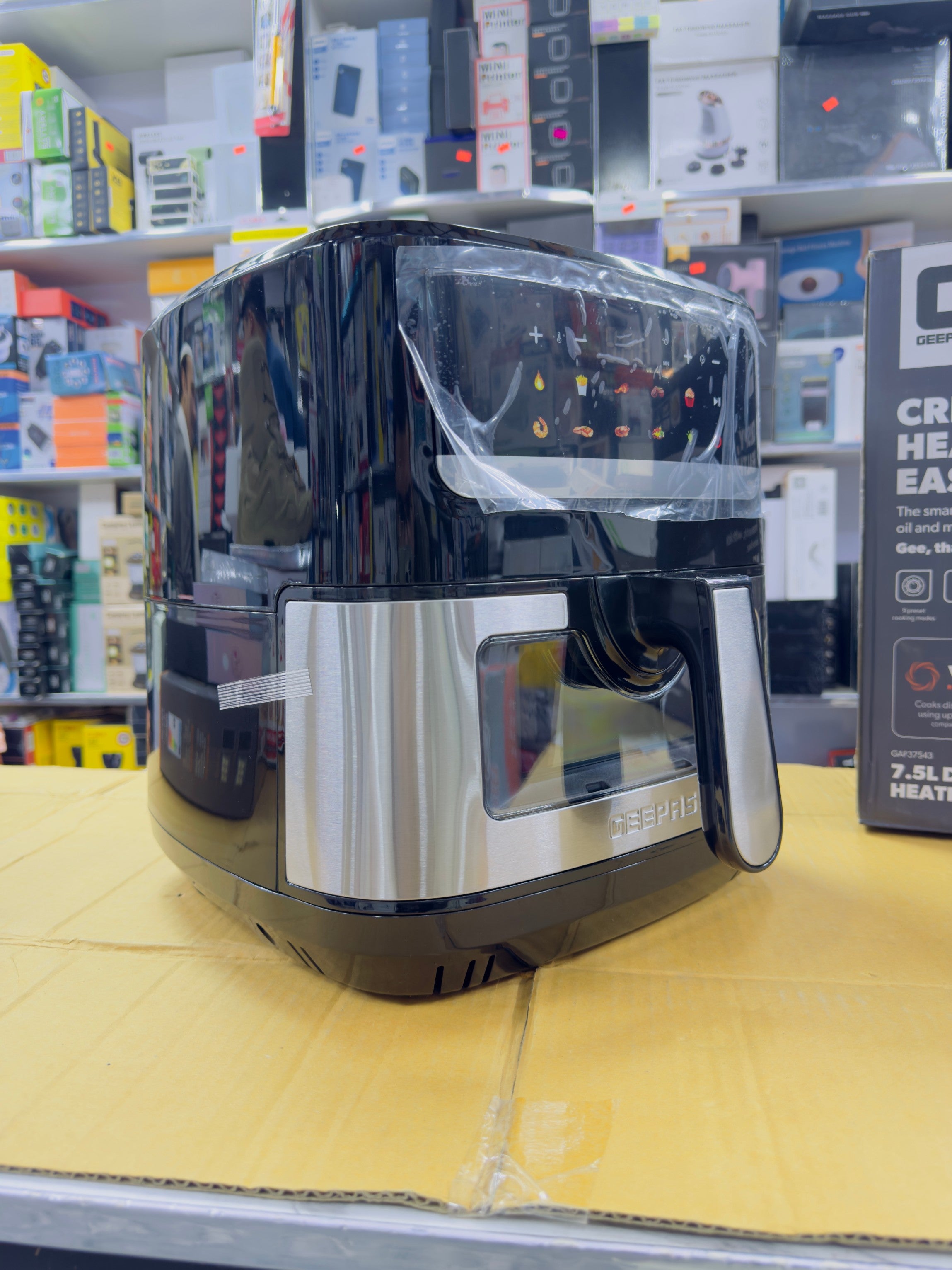 Geepas 7.5L Double Heating Air Fryer GAF37543