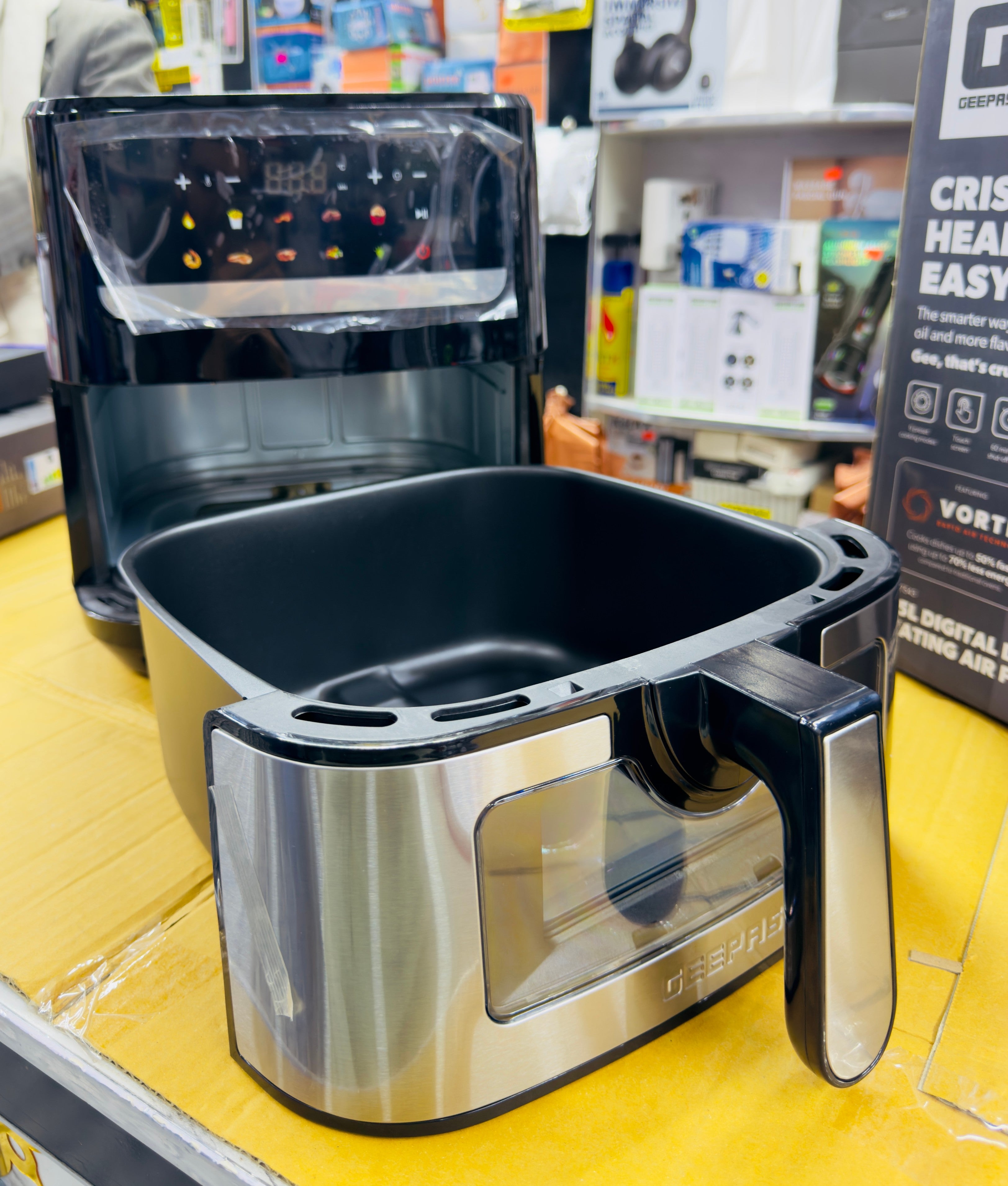 Geepas 7.5L Double Heating Air Fryer GAF37543