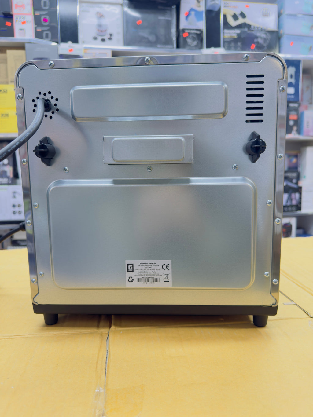 Geepas 10L Double Heating Air Fryer GAF37546