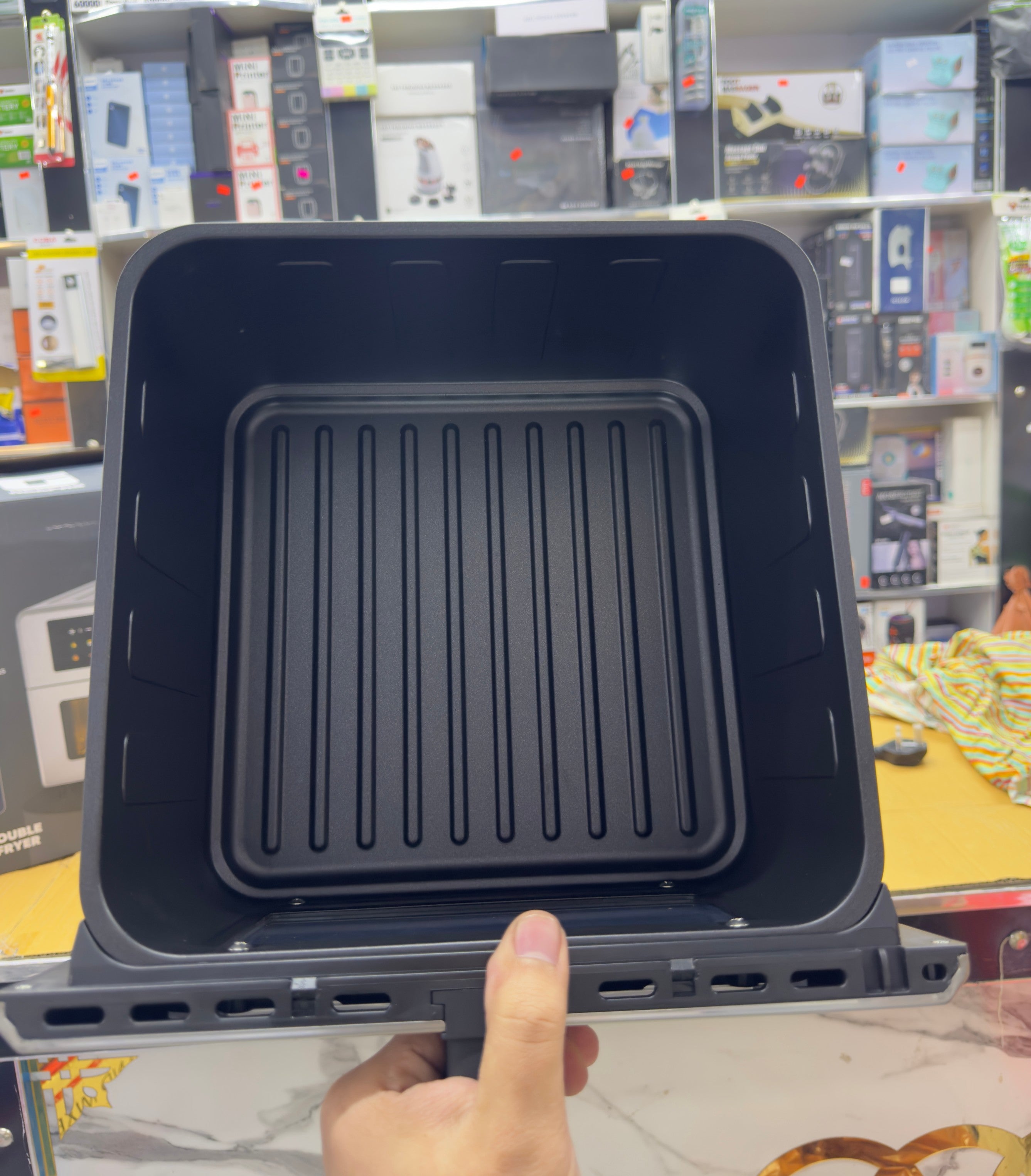 Geepas 10L Double Heating Air Fryer GAF37546