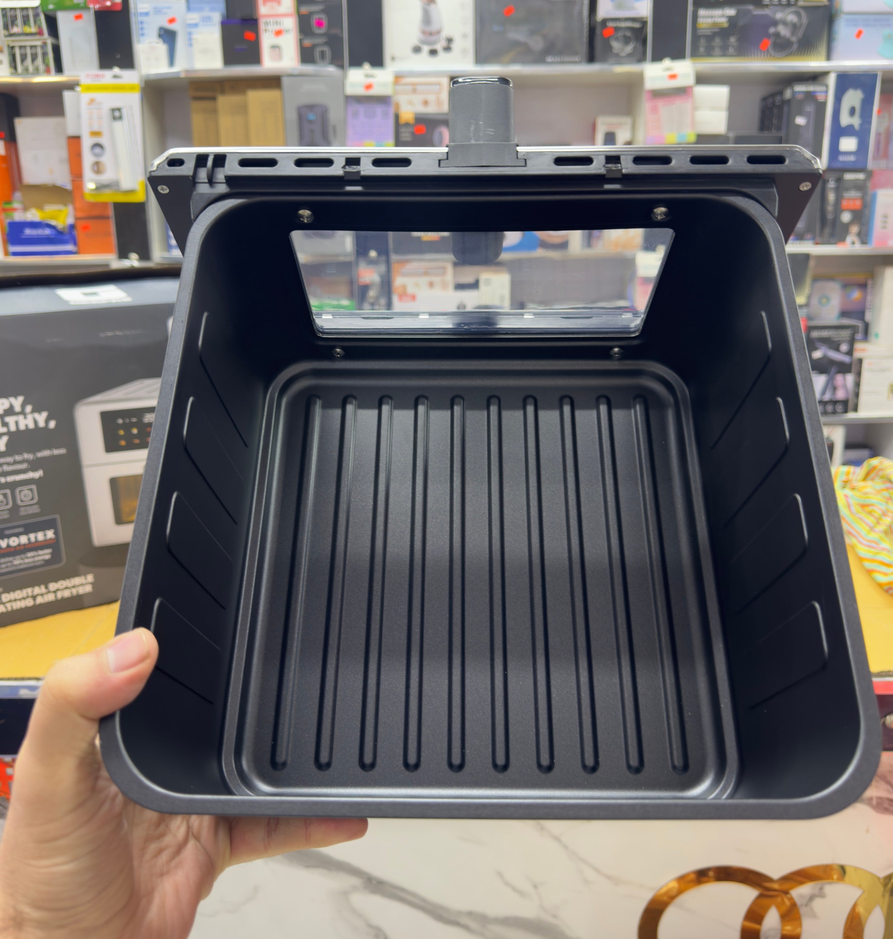 Geepas 10L Double Heating Air Fryer GAF37546