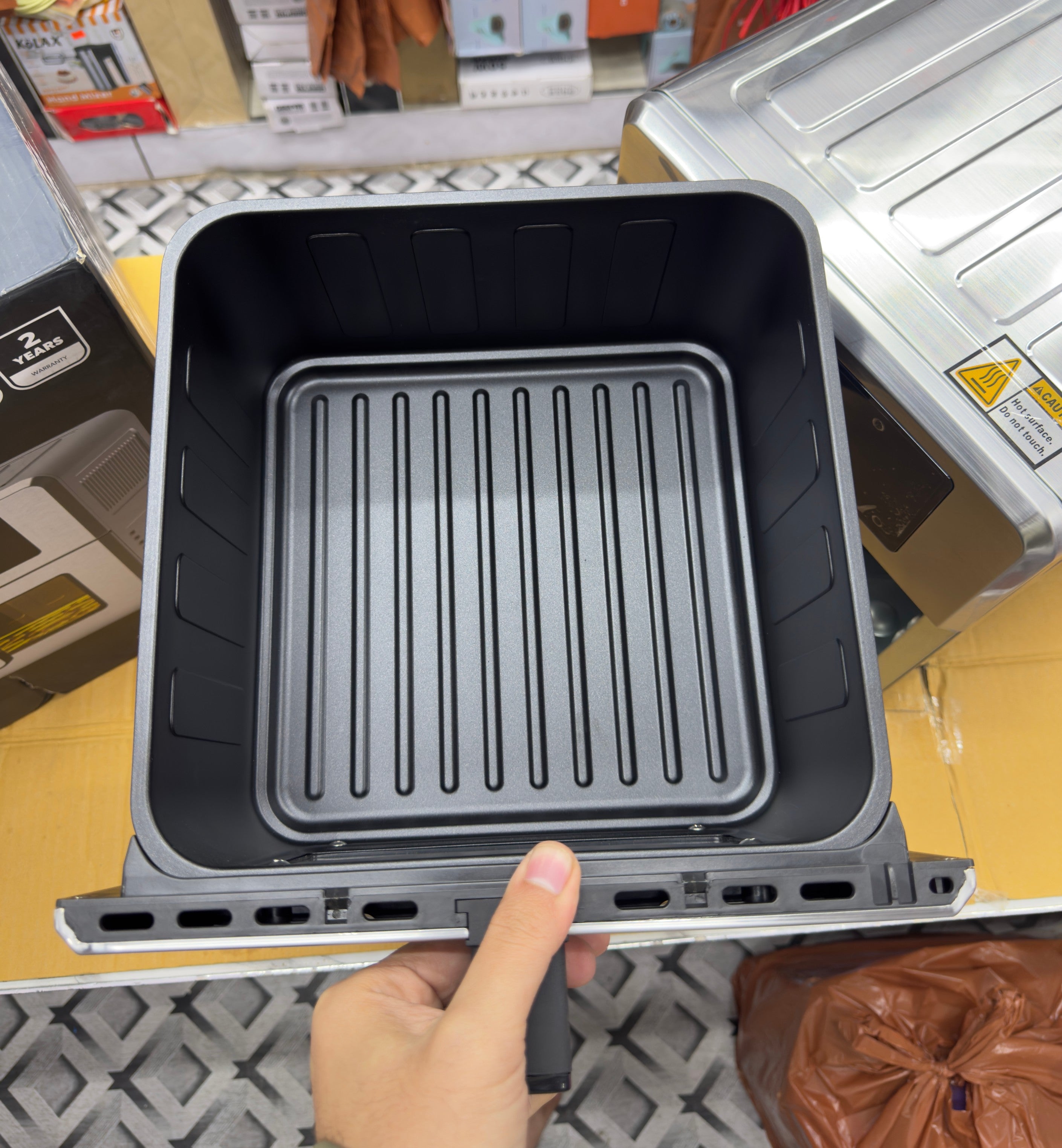 Geepas 10L Double Heating Air Fryer GAF37546