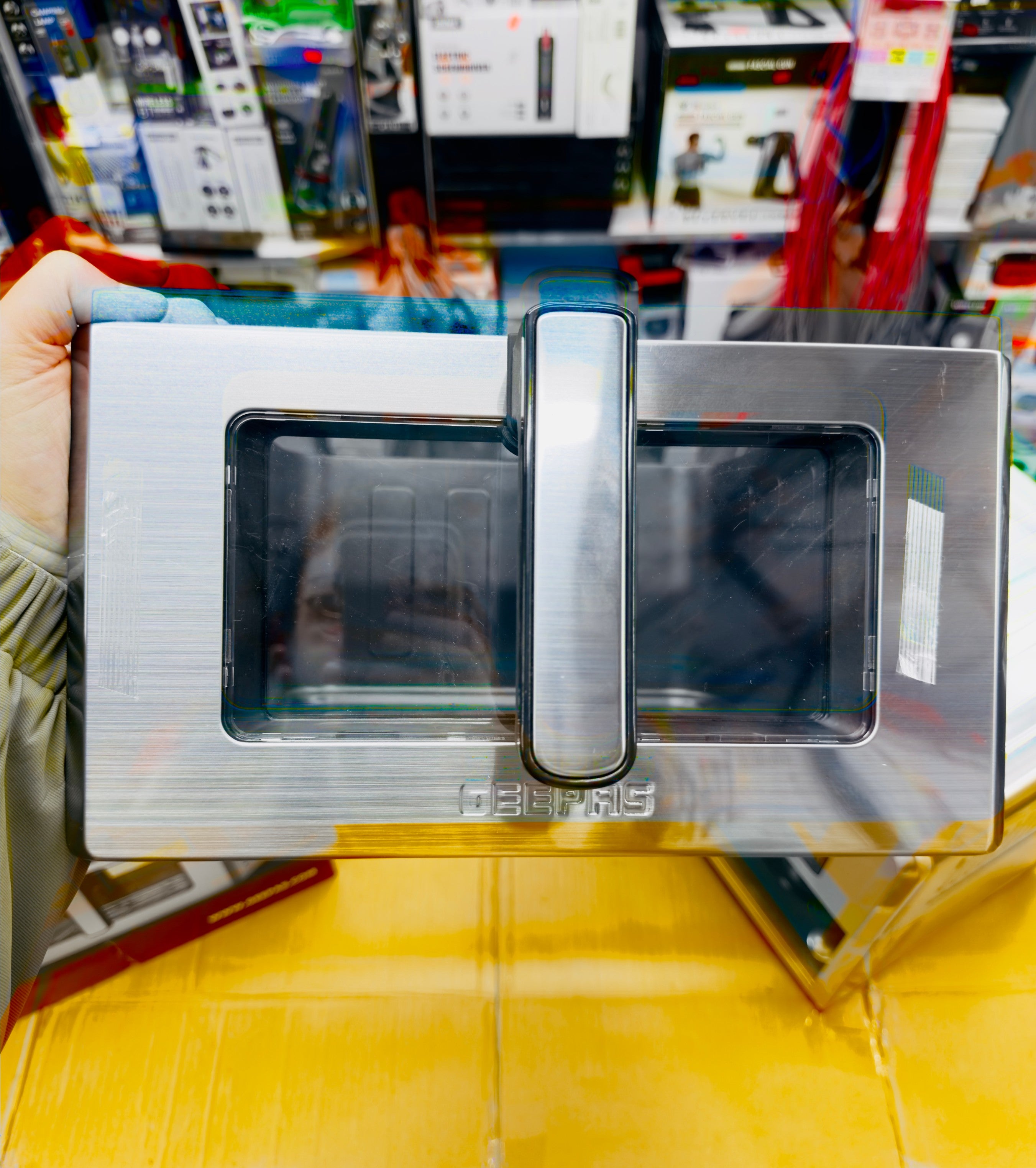 Geepas 10L Double Heating Air Fryer GAF37546