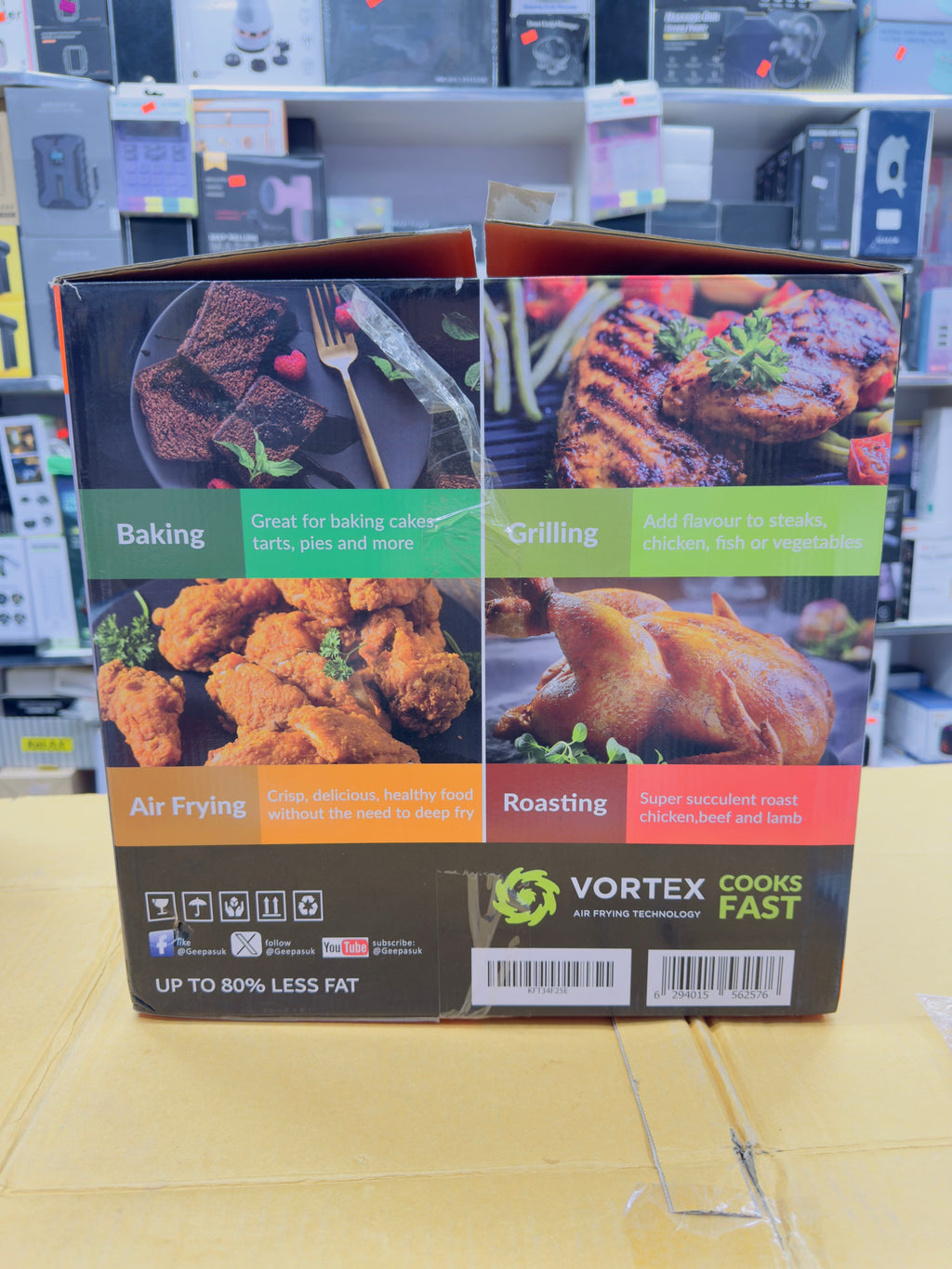 Geepas 8L Air Fryer GAF37534T