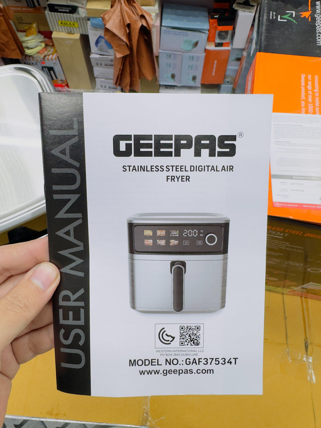 Geepas 8L Air Fryer GAF37534T