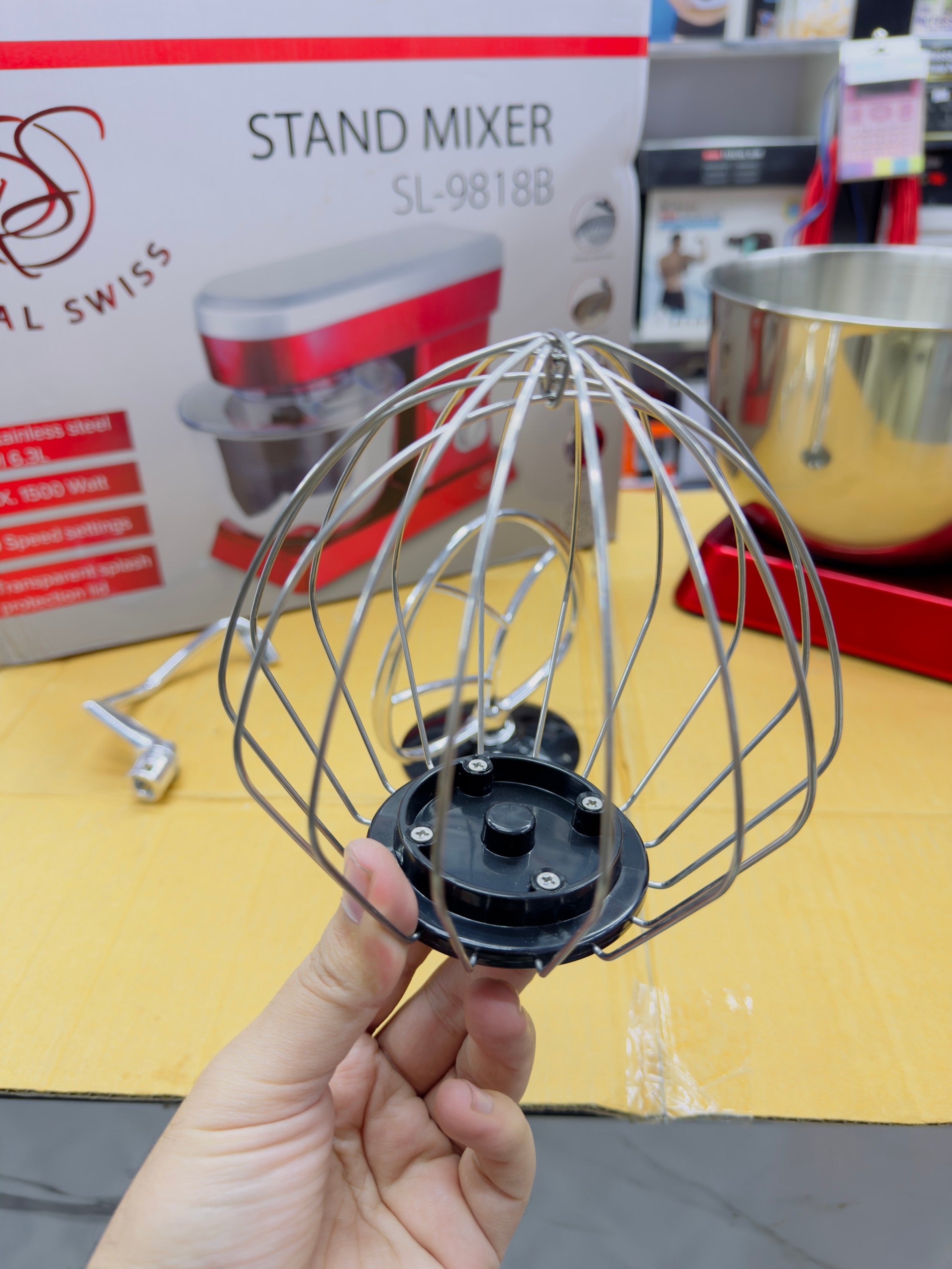 Royal Swiss 6.3L stand Mixer SL-9818B