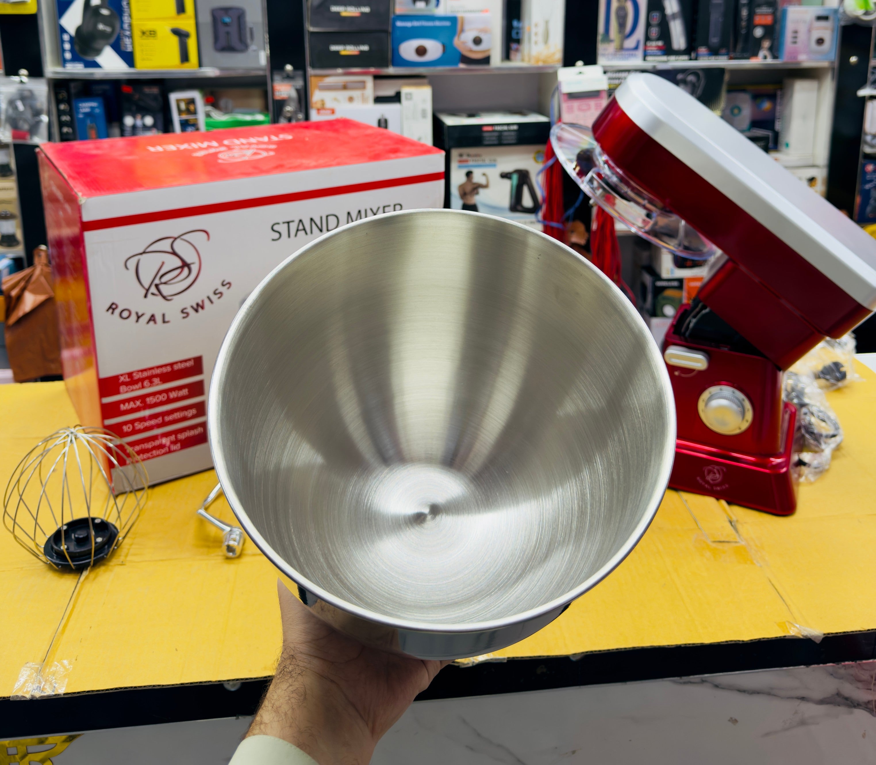 Royal Swiss 6.3L stand Mixer SL-9818B