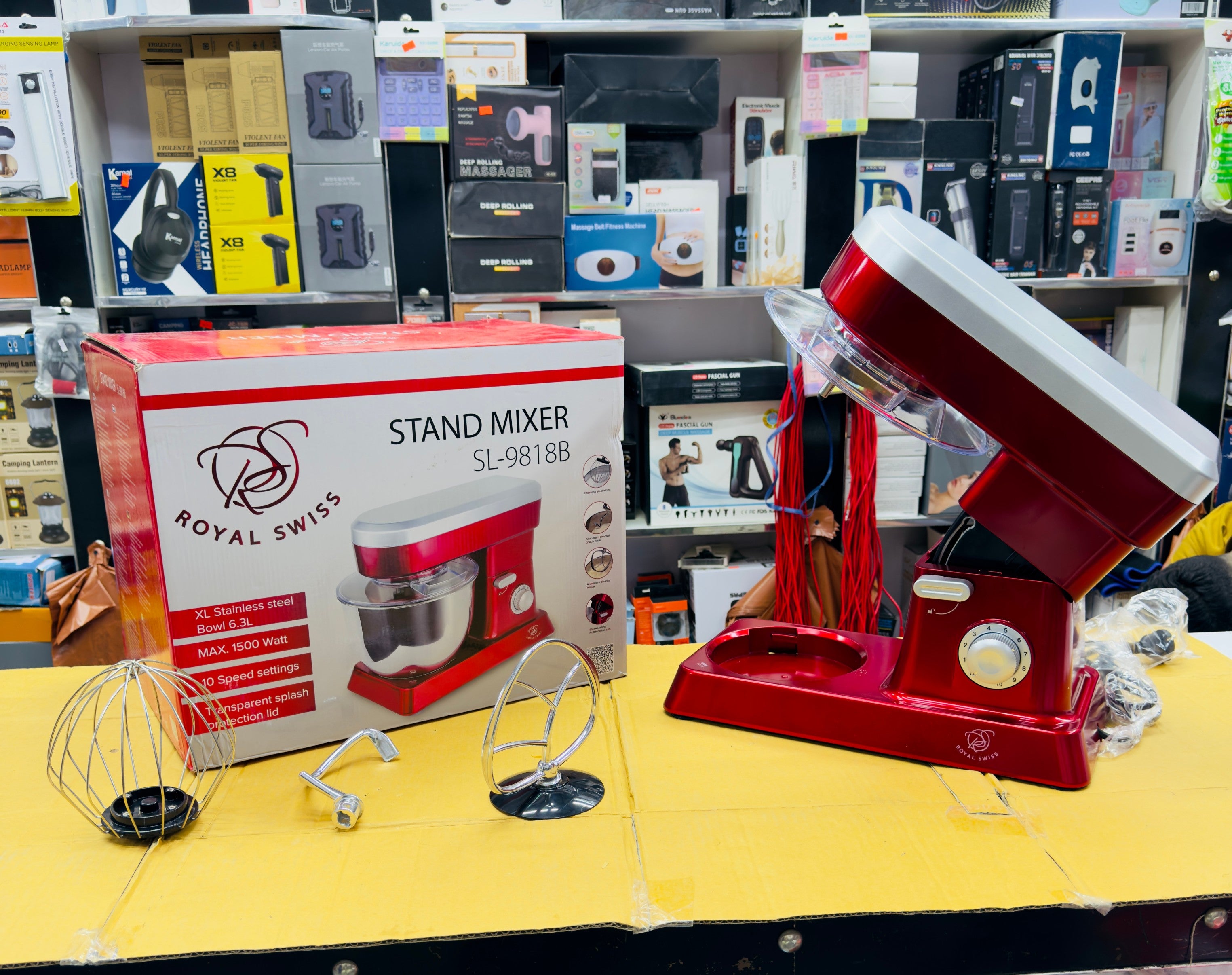 Royal Swiss 6.3L stand Mixer SL-9818B