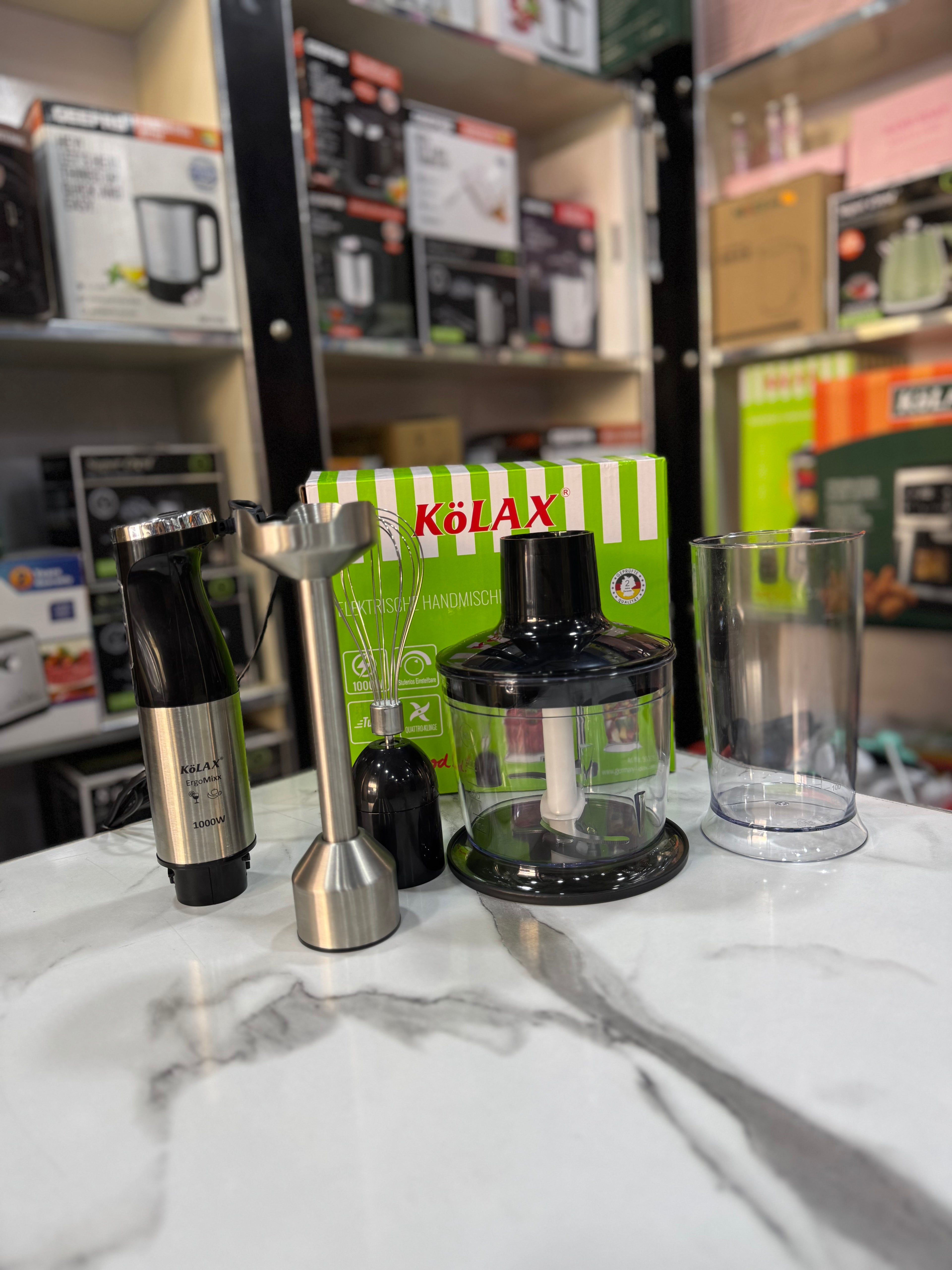 Kolax 4 in 1 Hand Blender Set 901619