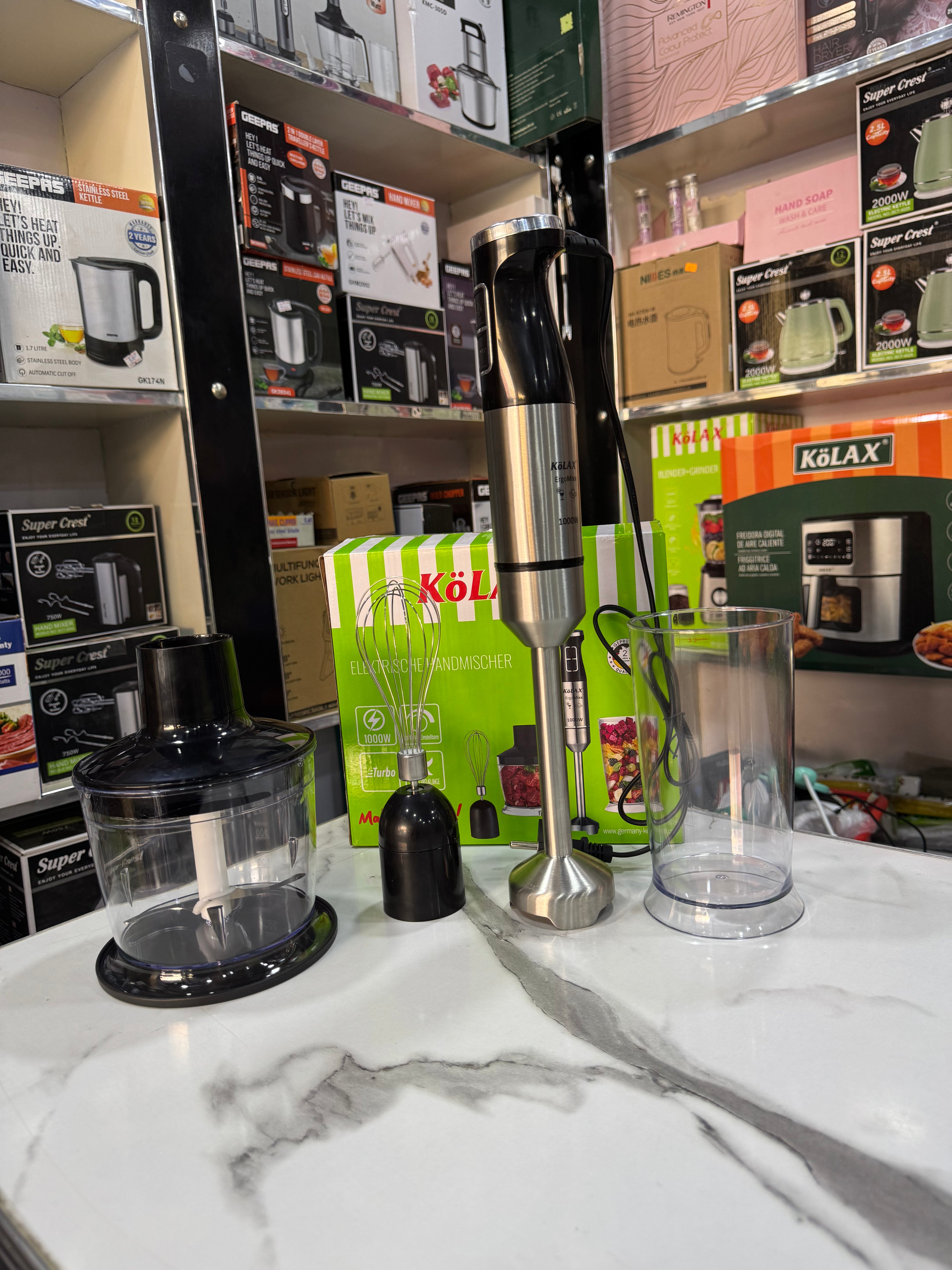 Kolax 4 in 1 Hand Blender Set 901619