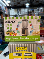 Kolax High Speed Blender 32000 Rpm Blending Speed 709318