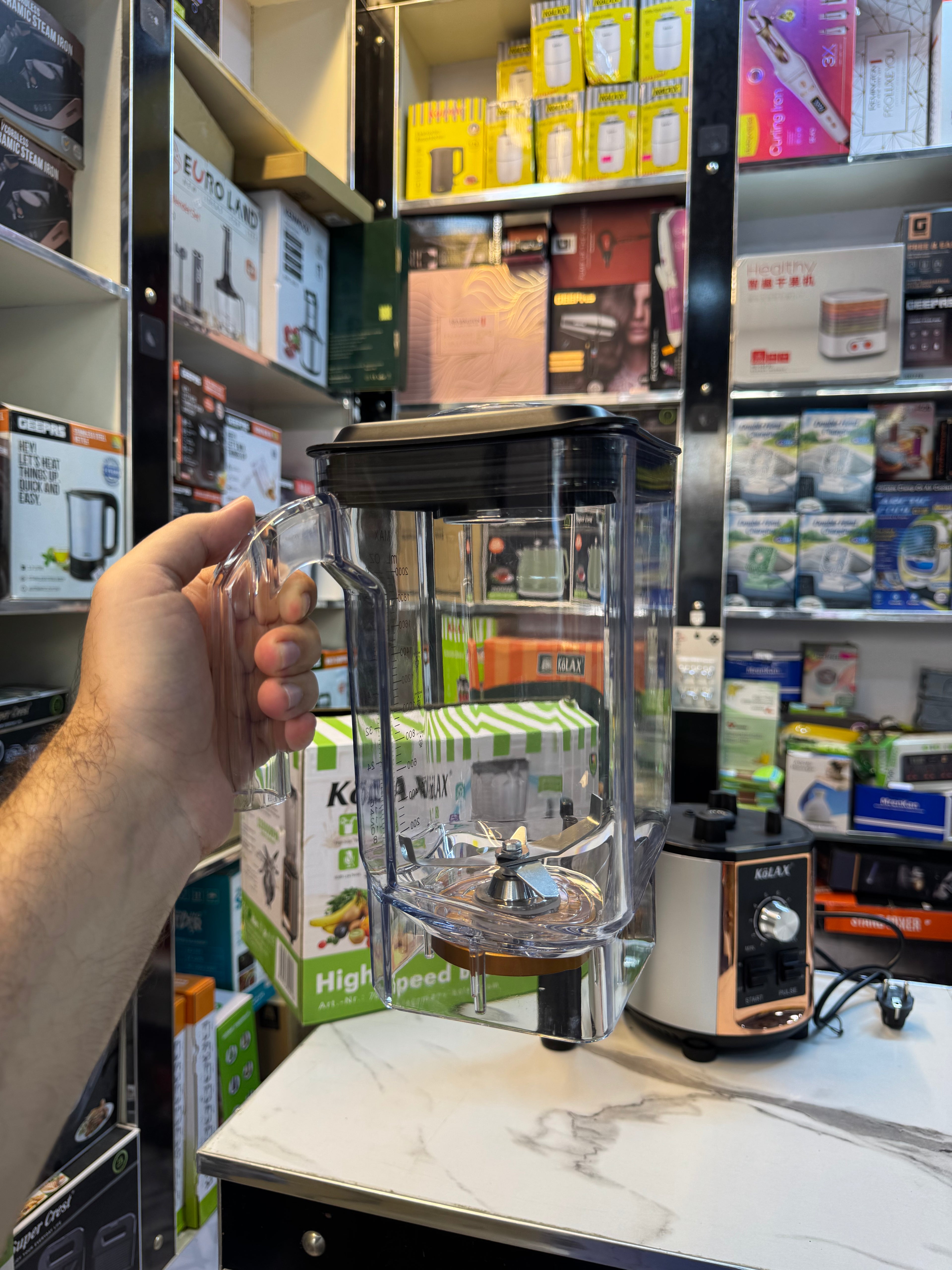 Kolax High Speed Blender 32000 Rpm Blending Speed 709318