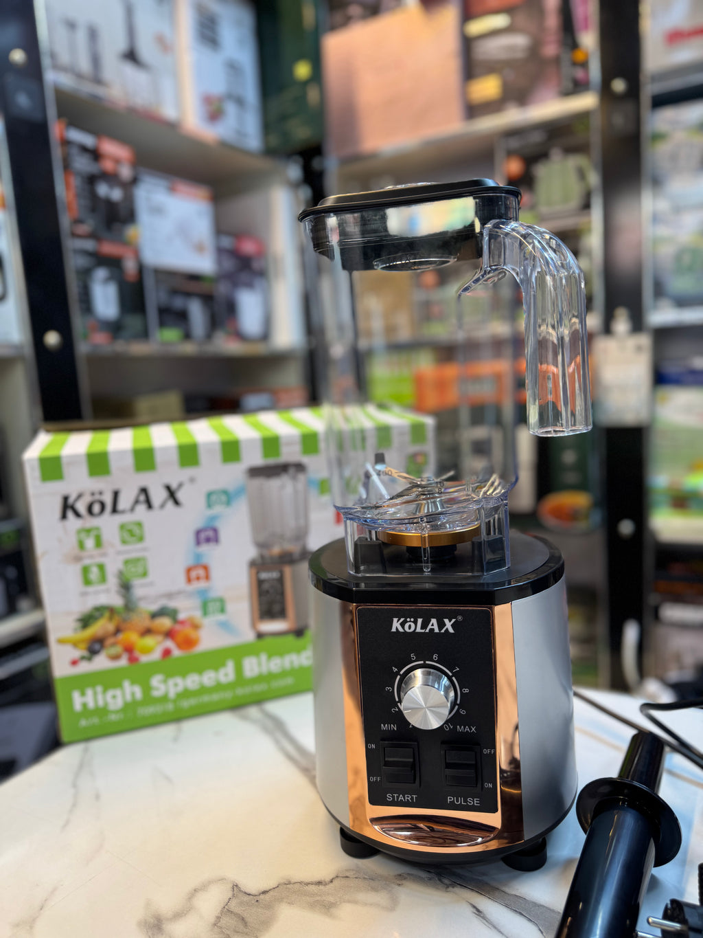 Kolax High Speed Blender 32000 Rpm Blending Speed 709318