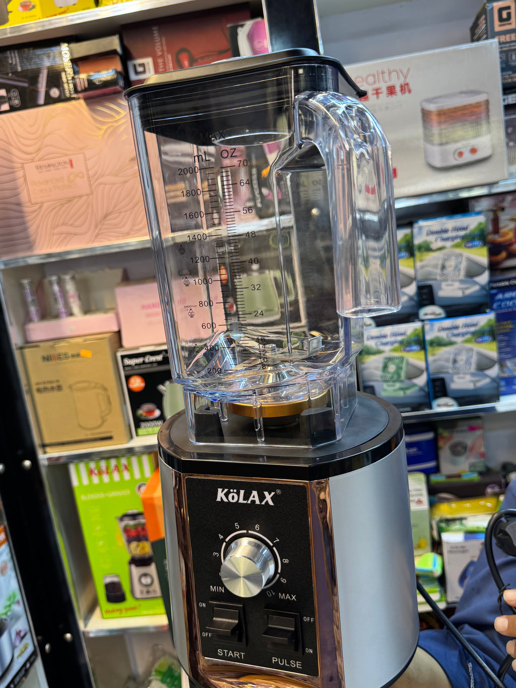 Kolax High Speed Blender 32000 Rpm Blending Speed 709318