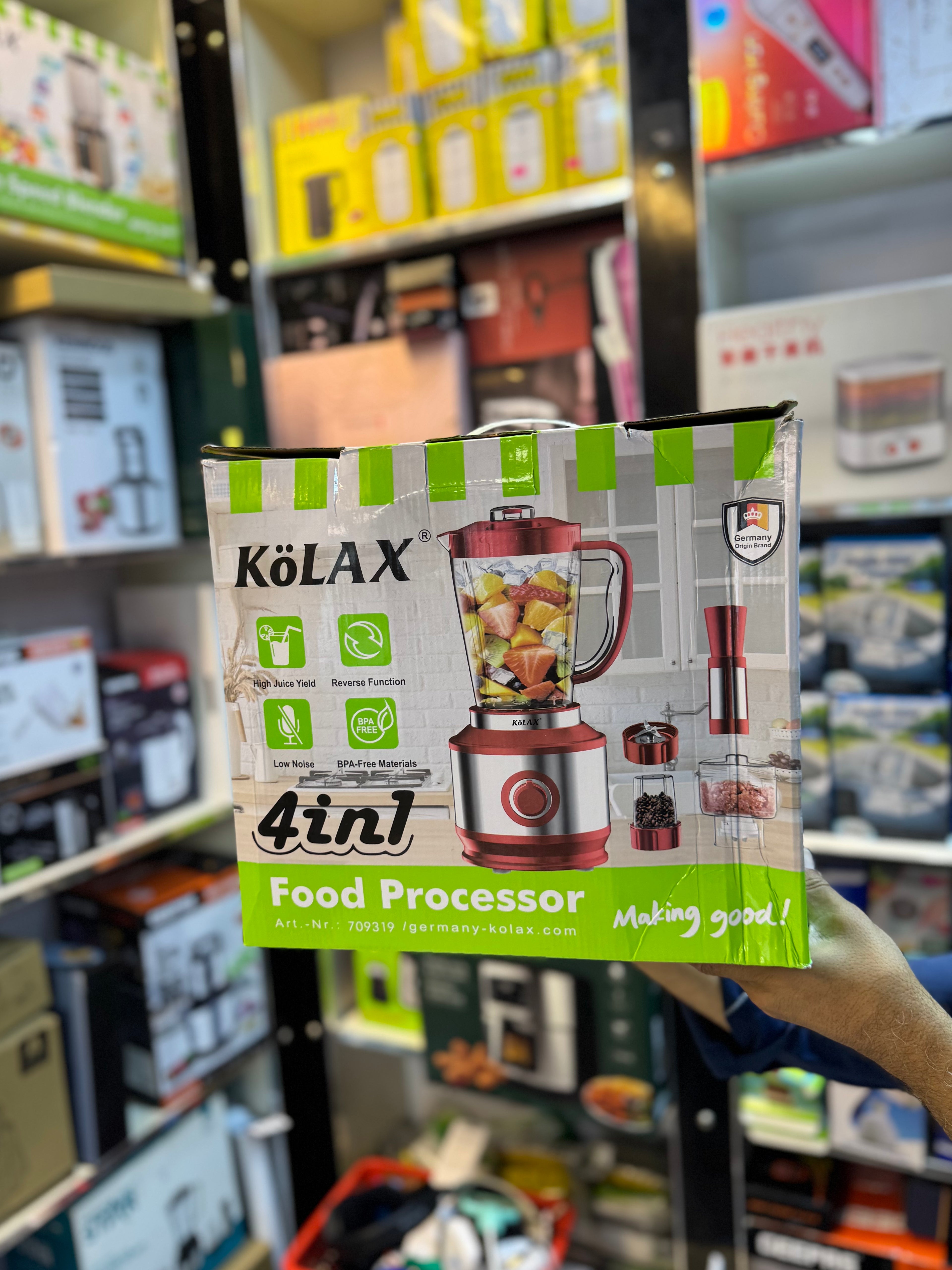 Kolax 4in1 Food Processor 709319