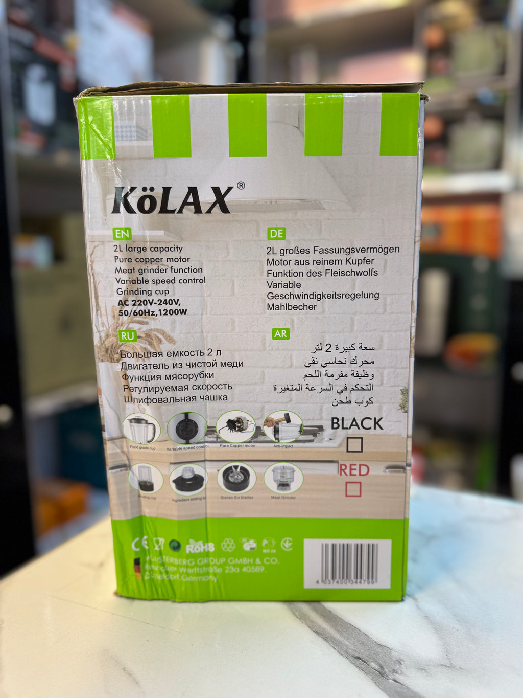 Kolax 4in1 Food Processor 709319