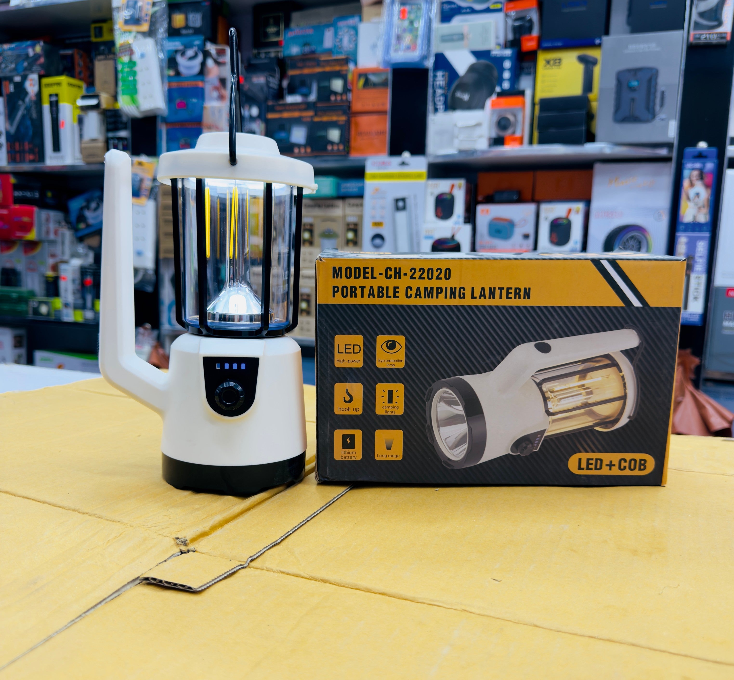 Portable Camping lantern plus torch Ch-22020