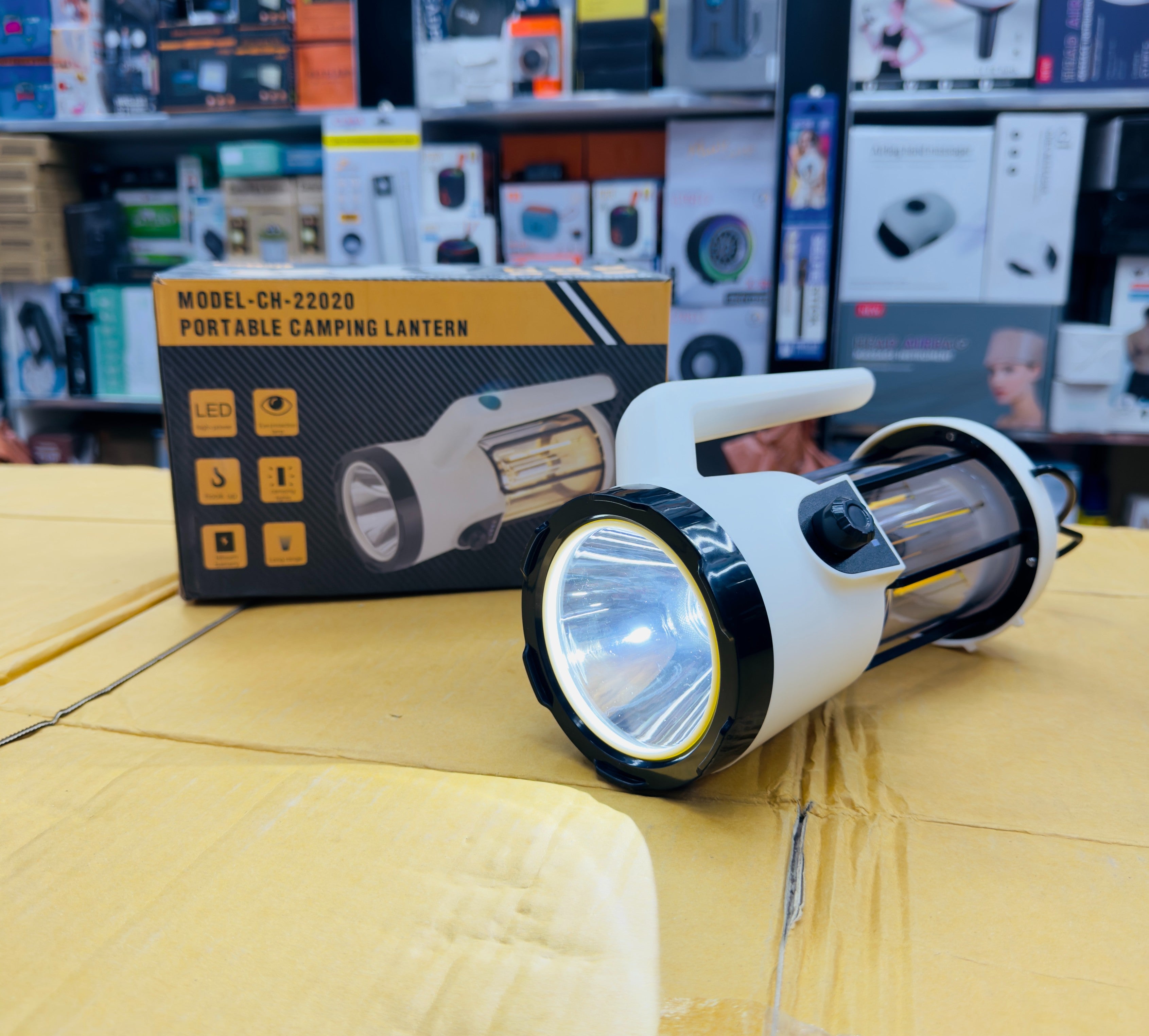 Portable Camping lantern plus torch Ch-22020