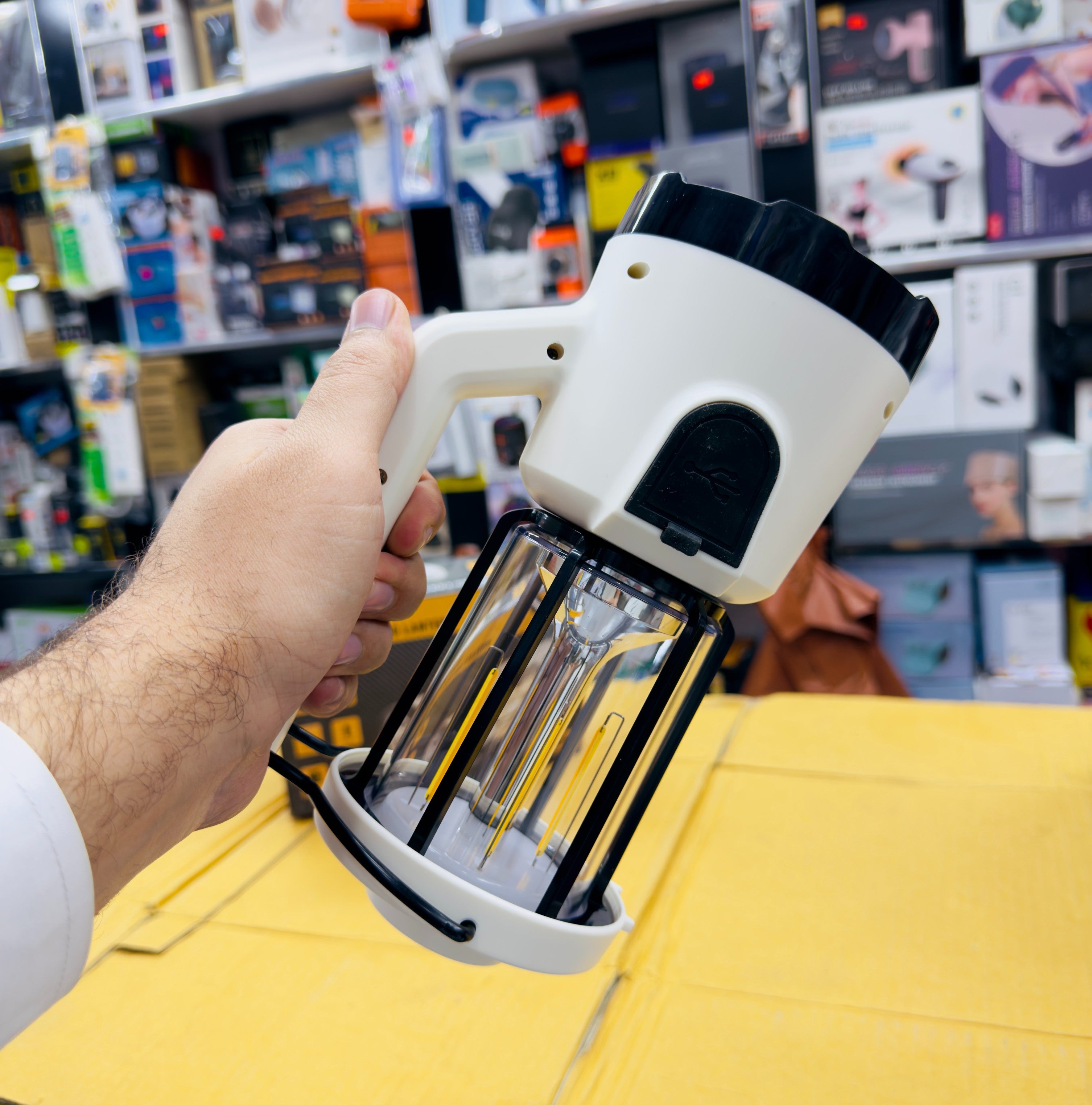 Portable Camping lantern plus torch Ch-22020