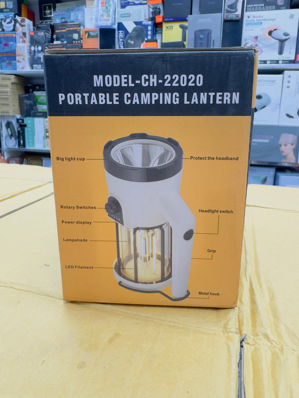 Portable Camping lantern plus torch Ch-22020