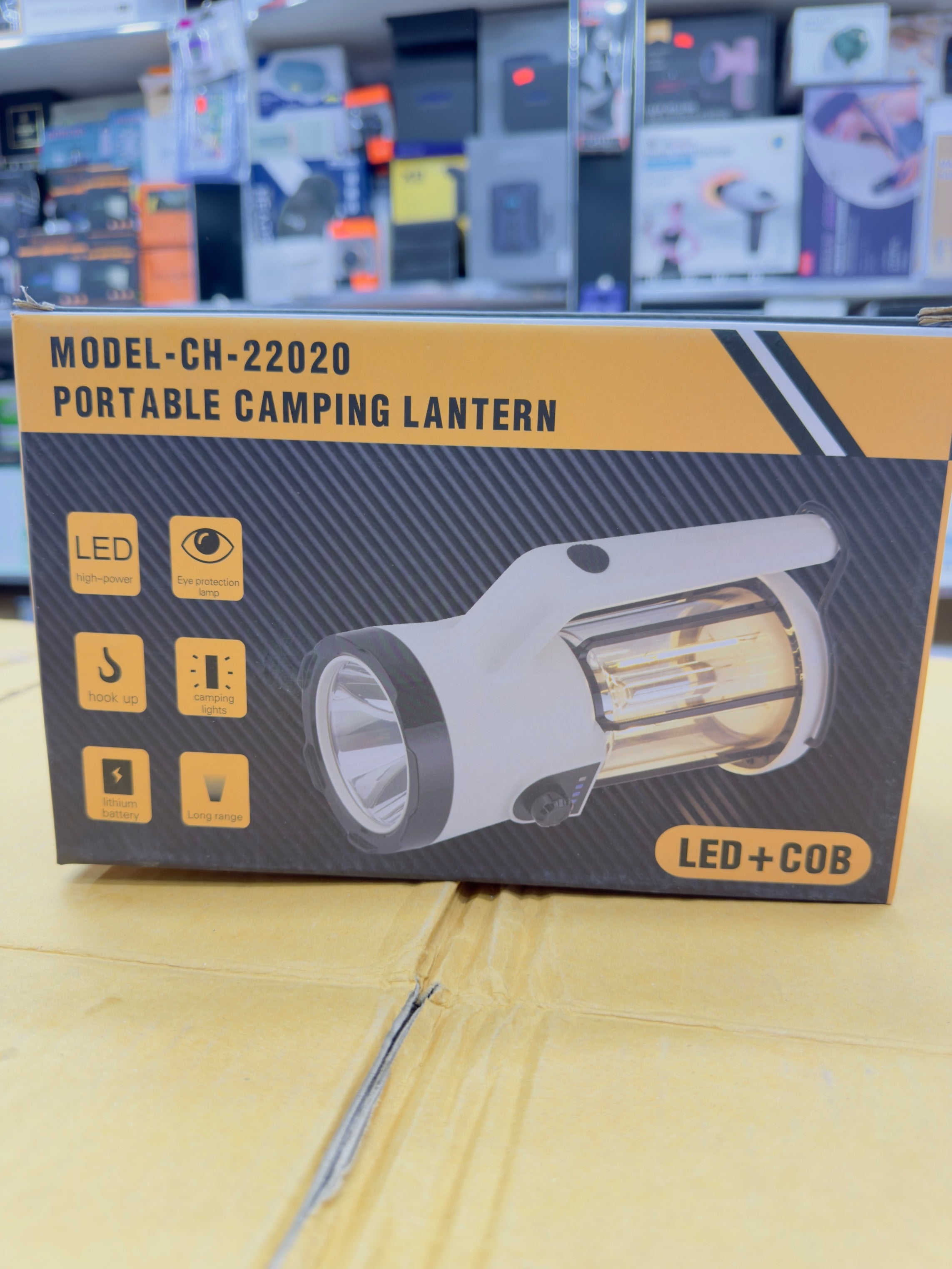 Portable Camping lantern plus torch Ch-22020