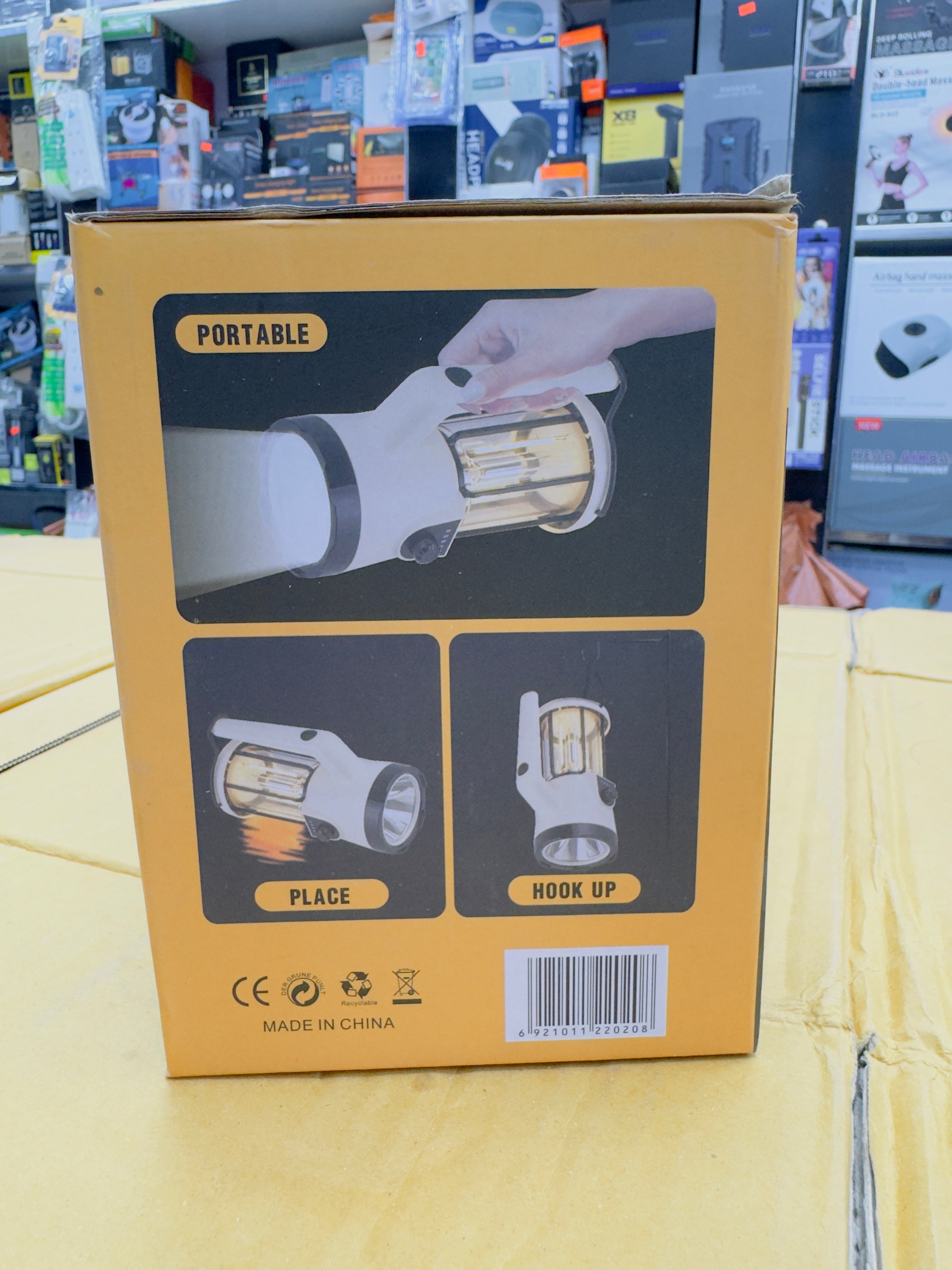 Portable Camping lantern plus torch Ch-22020