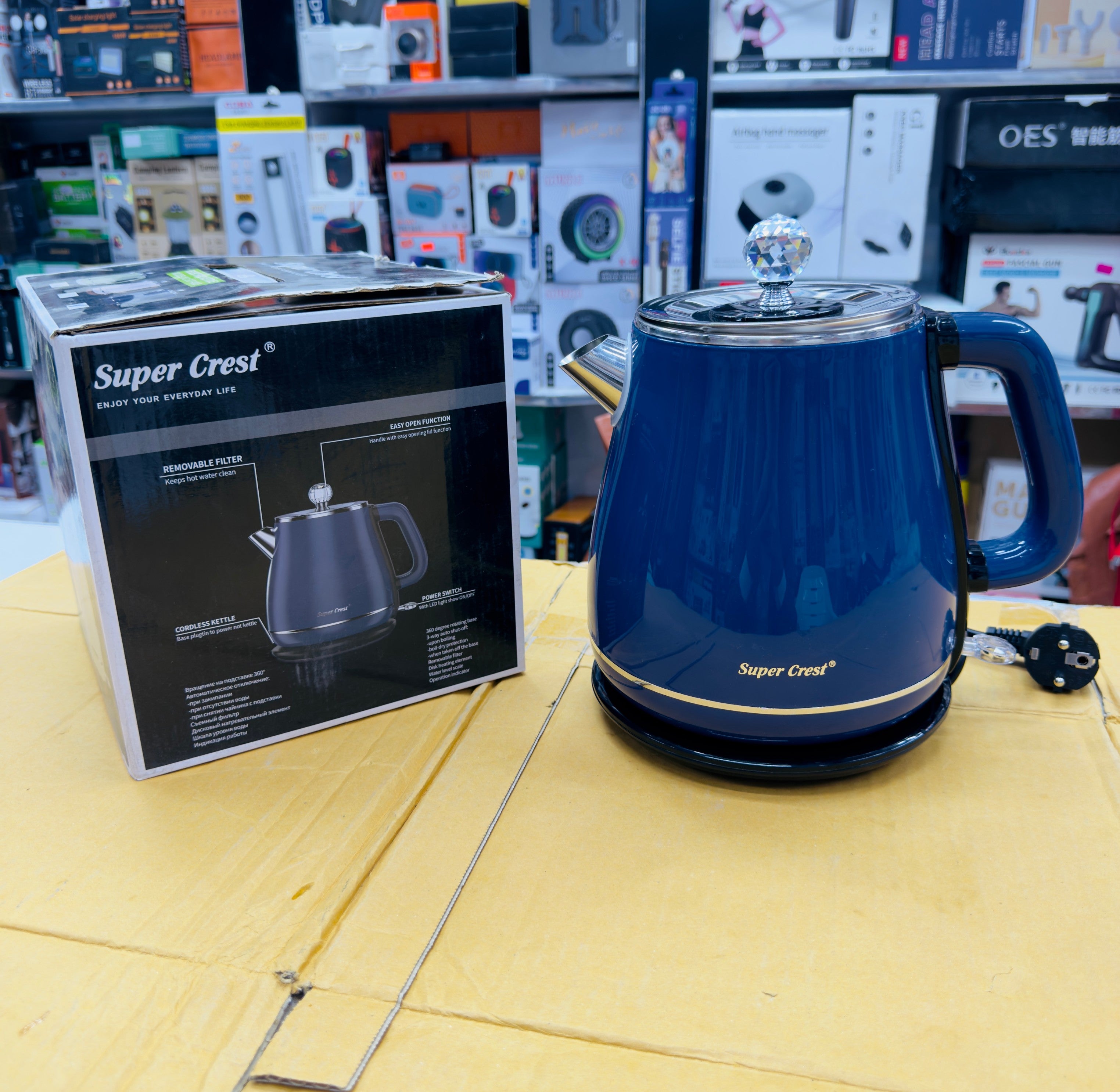 Super Crest 2.5L Electric Kettle