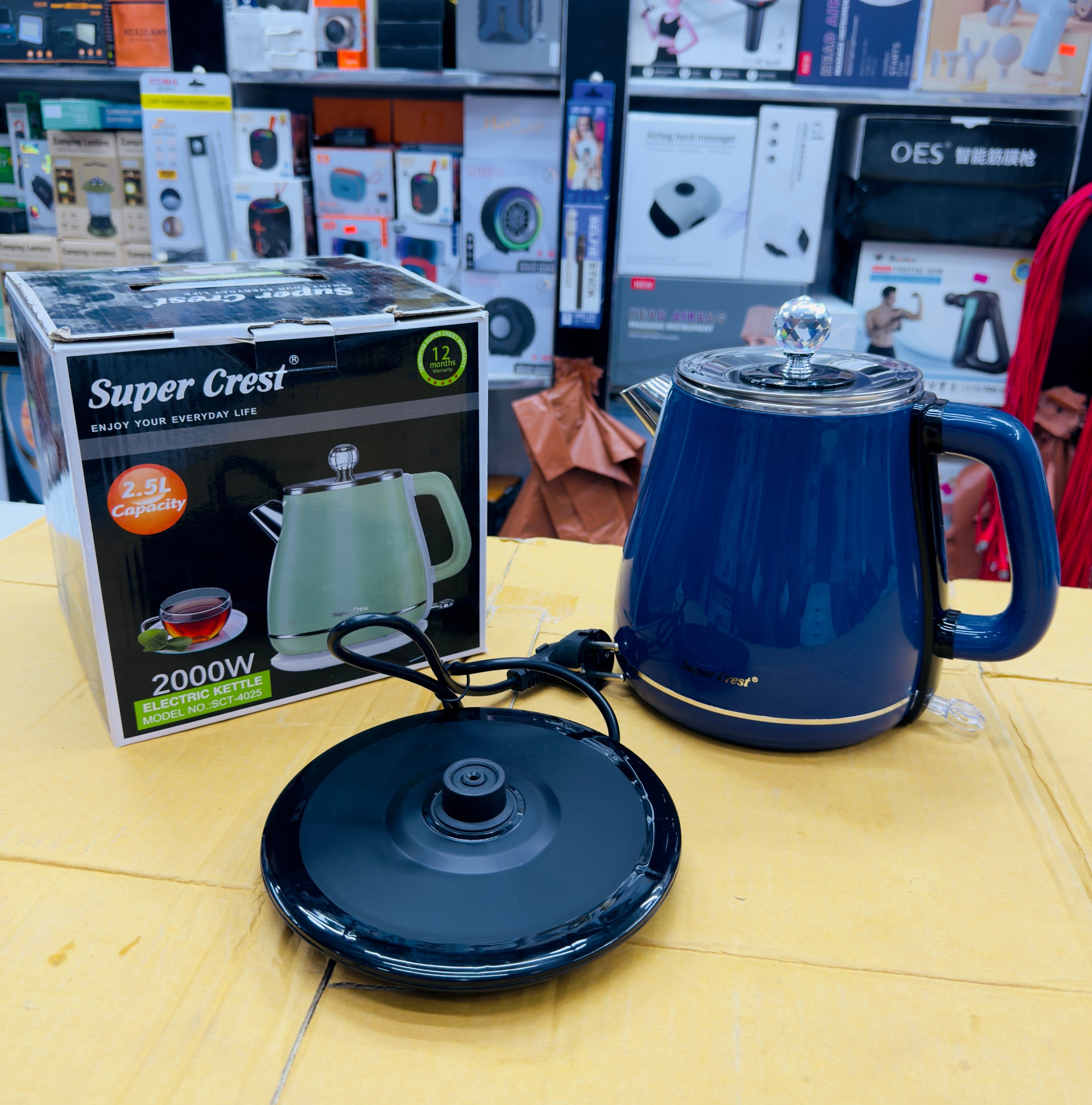 Super Crest 2.5L Electric Kettle