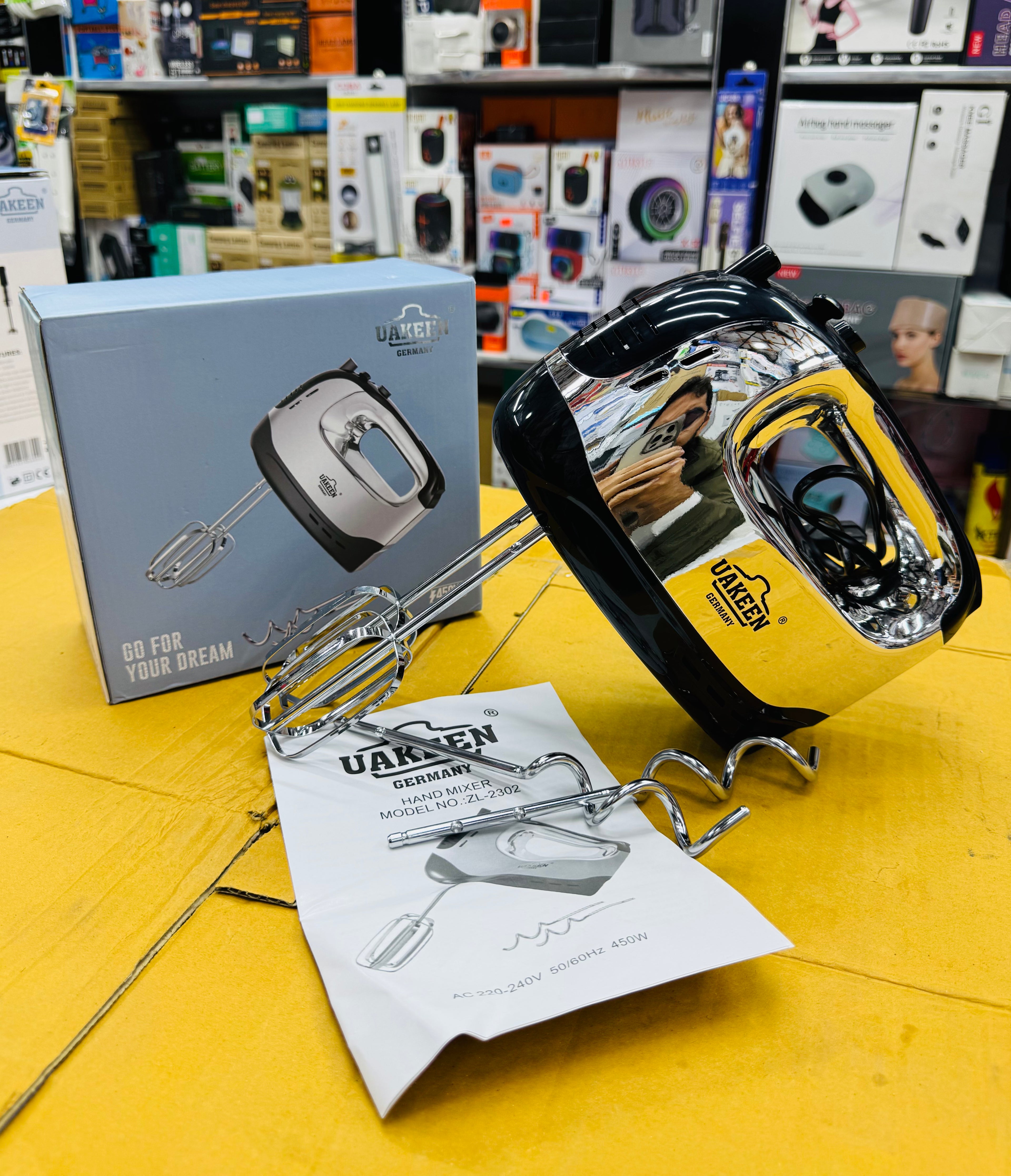 Uakeen Germany Hand mixer Zl-2302