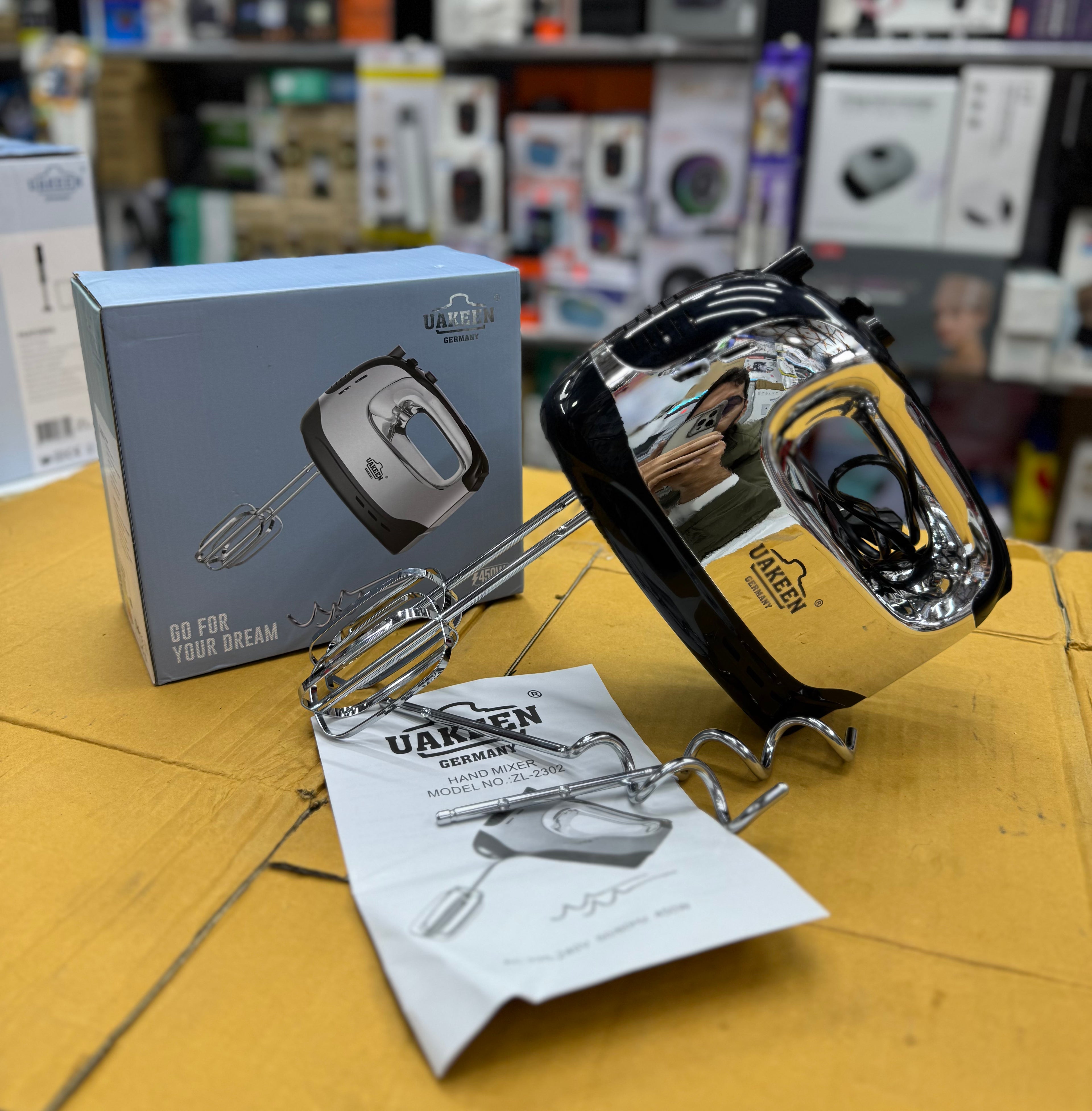 Uakeen Germany Hand mixer Zl-2302