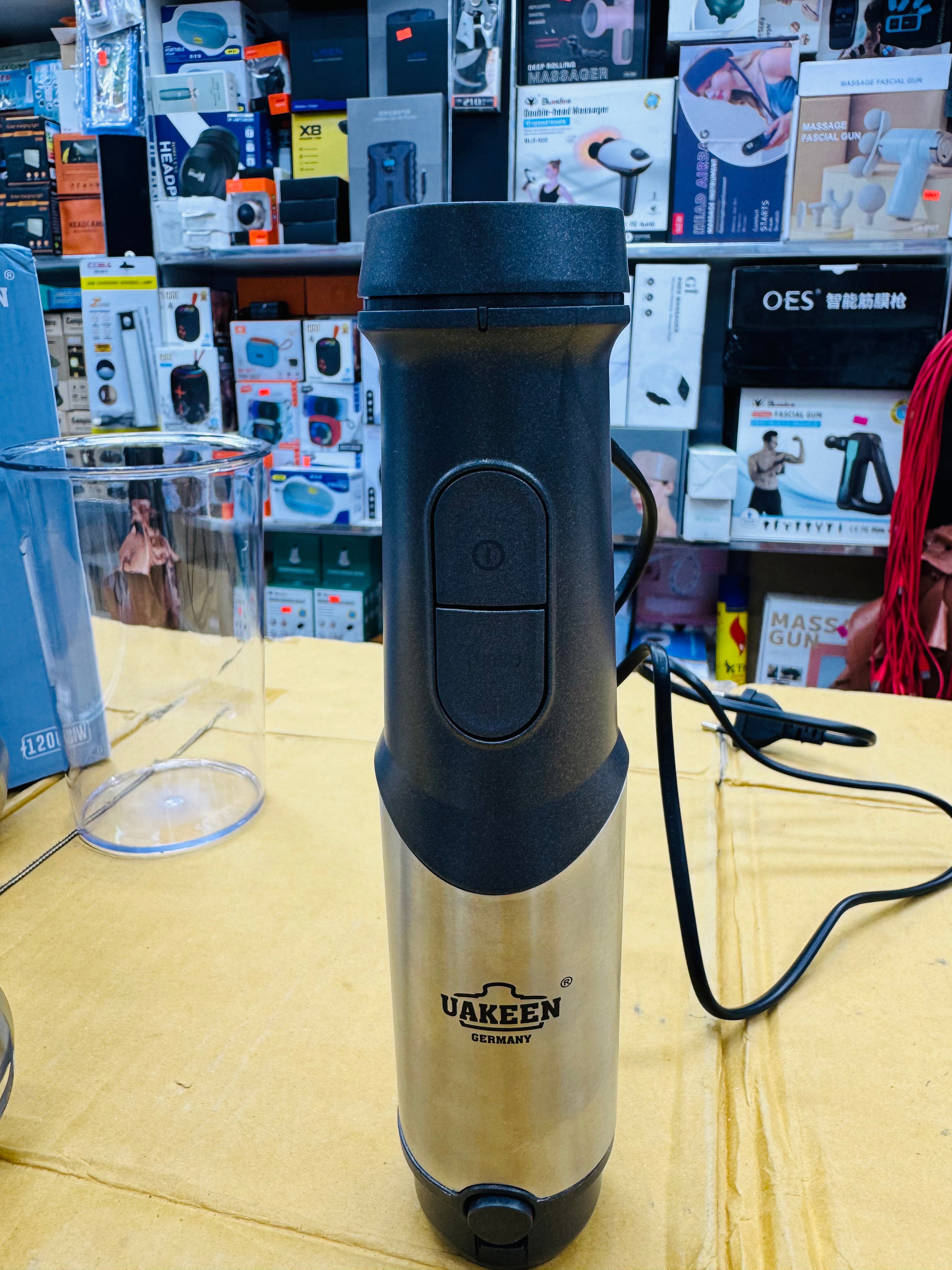 Uakeen Germany Digital Hand Blender with Jar Zl-512